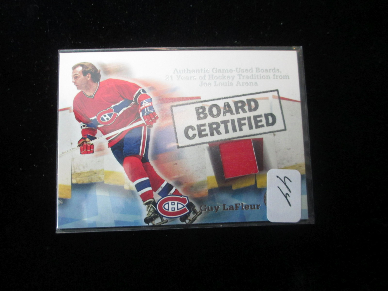 guy lafleur jersey card: 2001 fleer