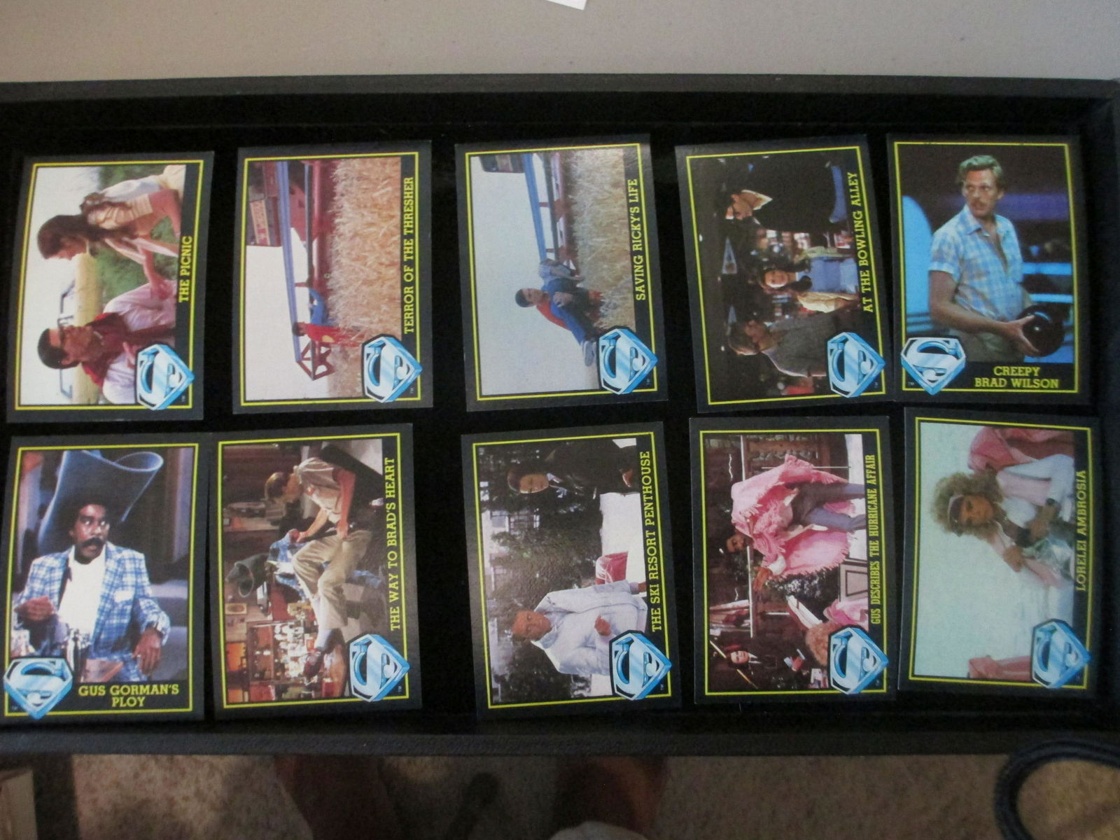 lot of 10 vintage superman cards (1 of 1)