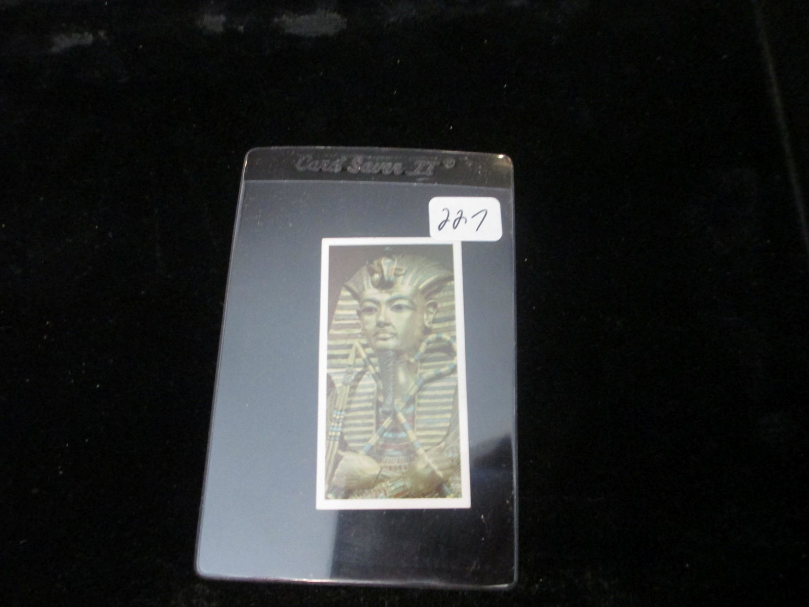 tea card the curse of the pharaoh: vintage cards