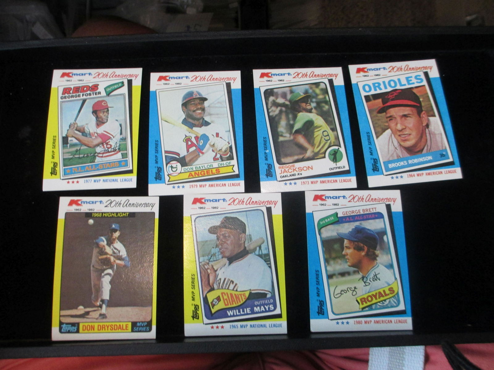 lot of 7 vintage kmart baseball cards (1 of 1)