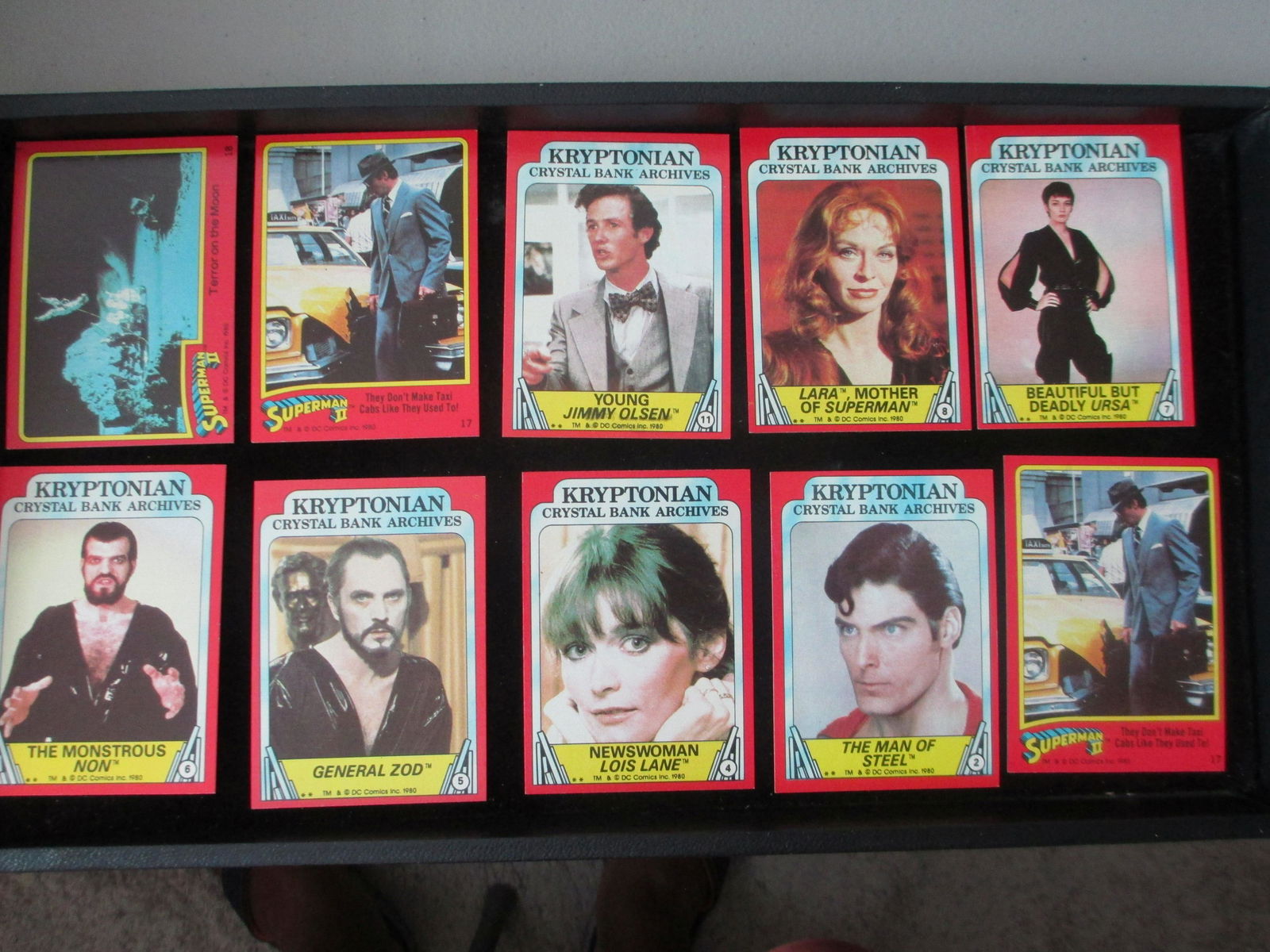 lot of 10 vintage superman cards (1 of 1)