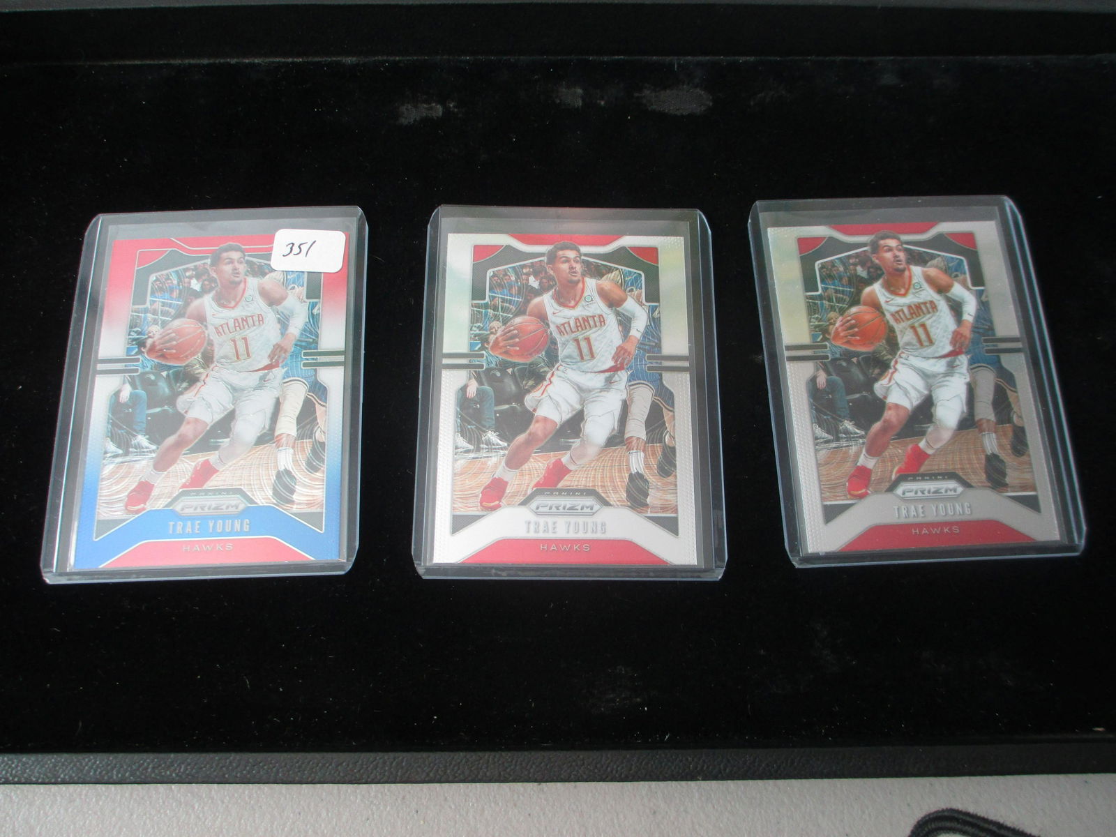 lot of 3 trae young prizm cards (1 of 1)