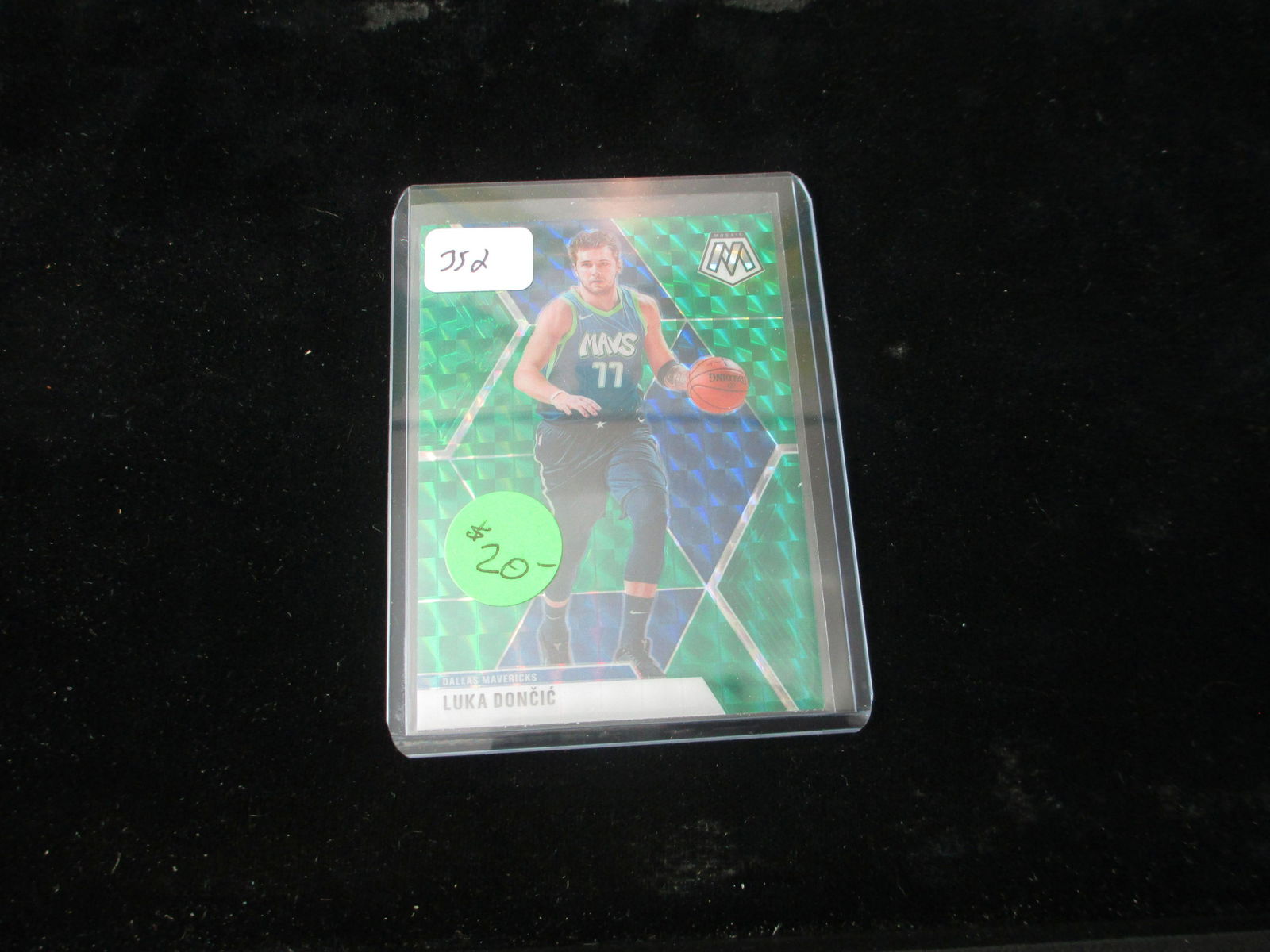 rare mosaic green luka doncic (1 of 1)