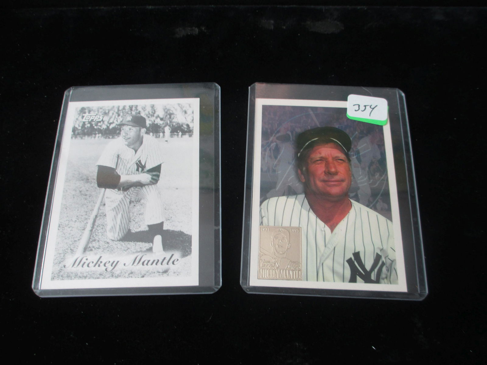 lot of 2 mickey mantle insert cards (1 of 1)