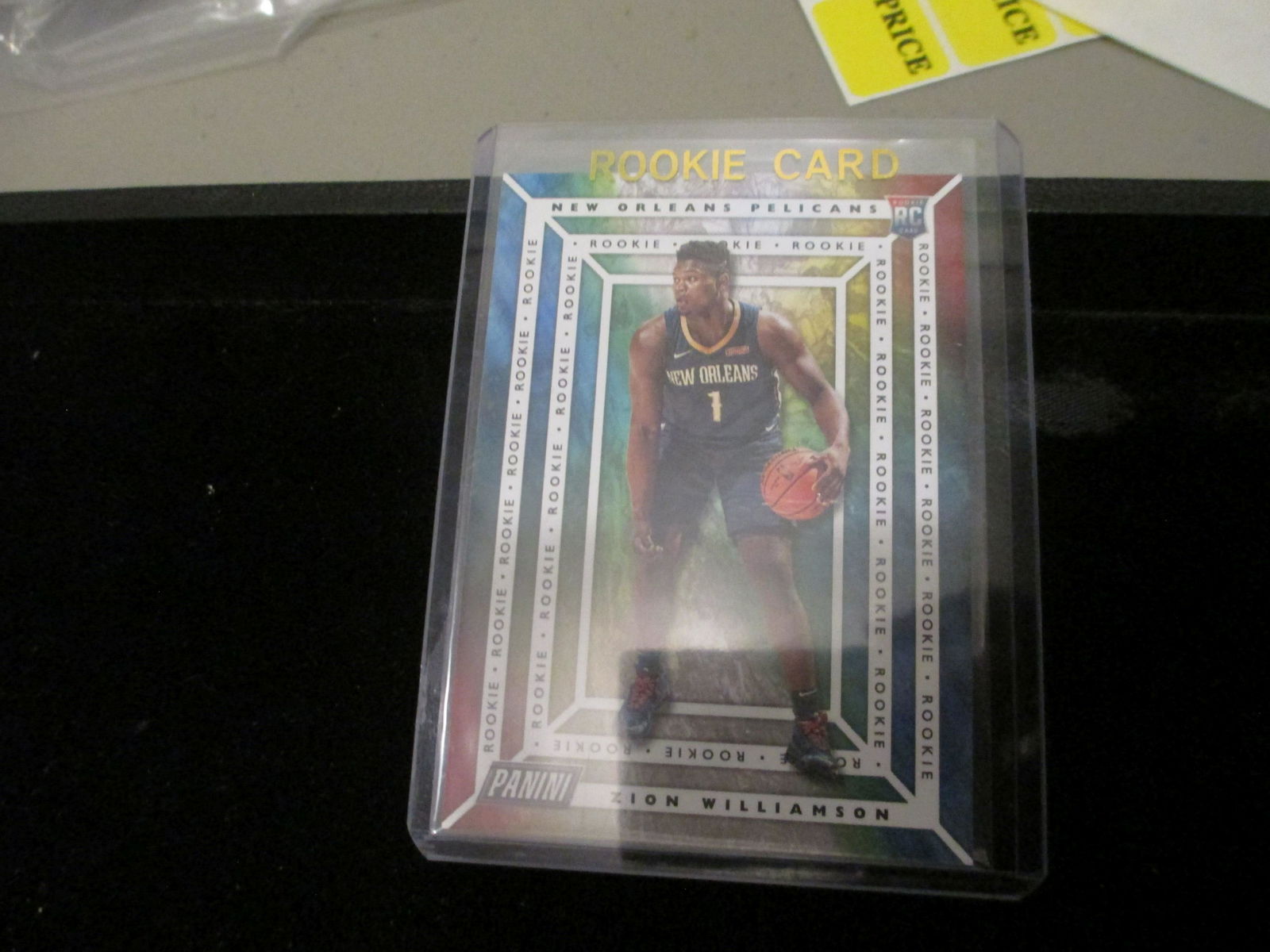 rare multi color zion williamson rookie card no51 (1 of 1)