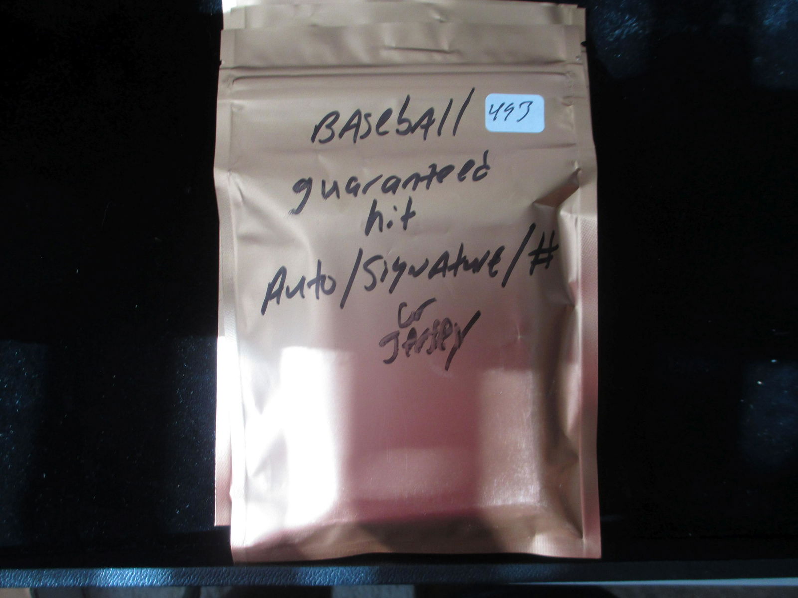 baseball hot pack guaranteed auto/# or jersey (1 of 1)