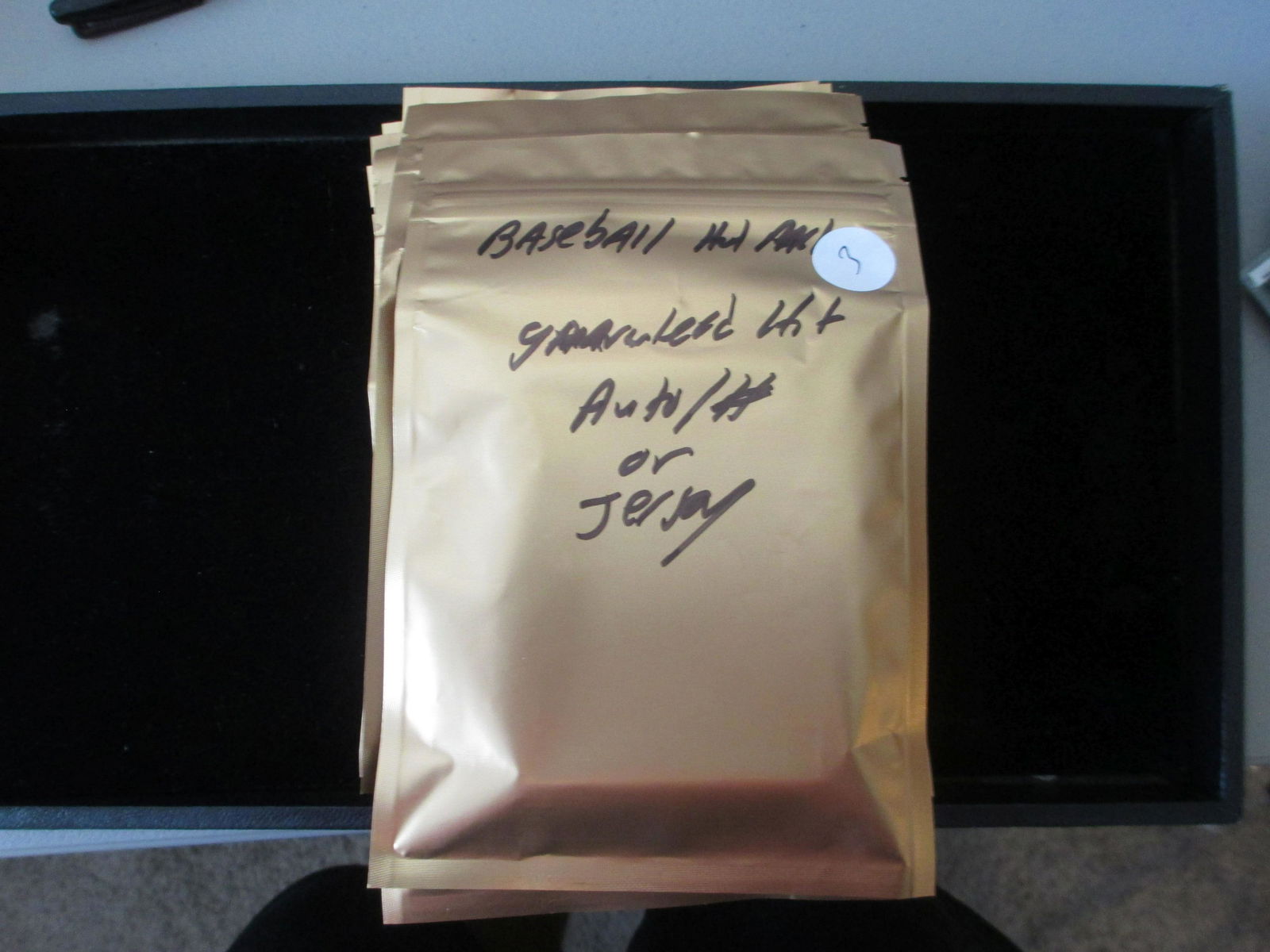 baseball hot pack guaranteed auto/jersey or #'d card (1 of 1)