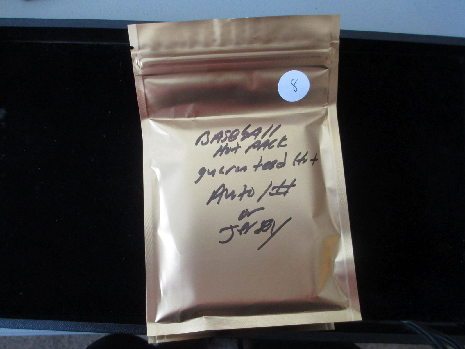 baseball hot pack guaranteed auto/jersey or #'d card (1 of 1)