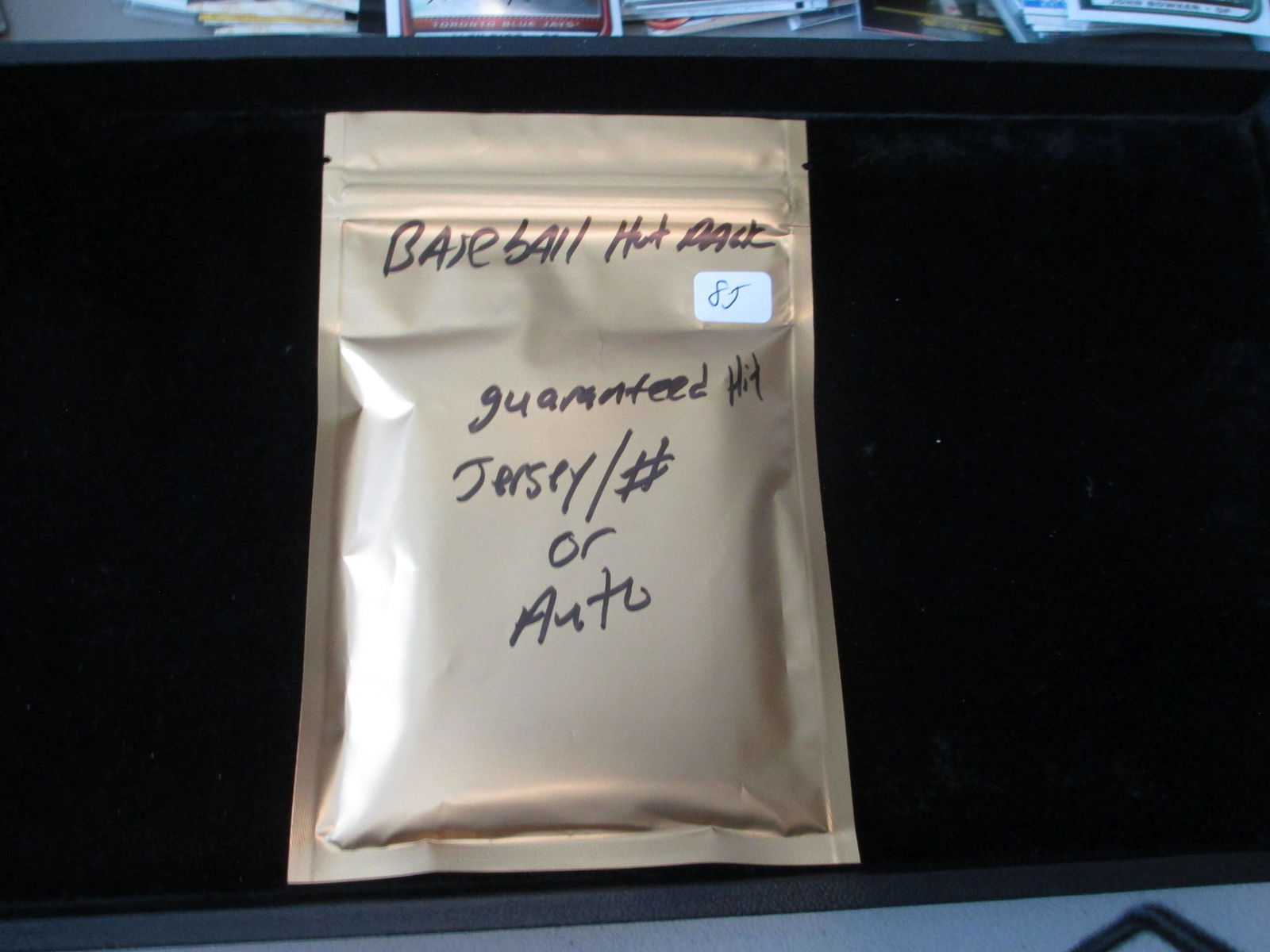 baseball hot pack guaranteed auto/jersey or #'d card (1 of 1)