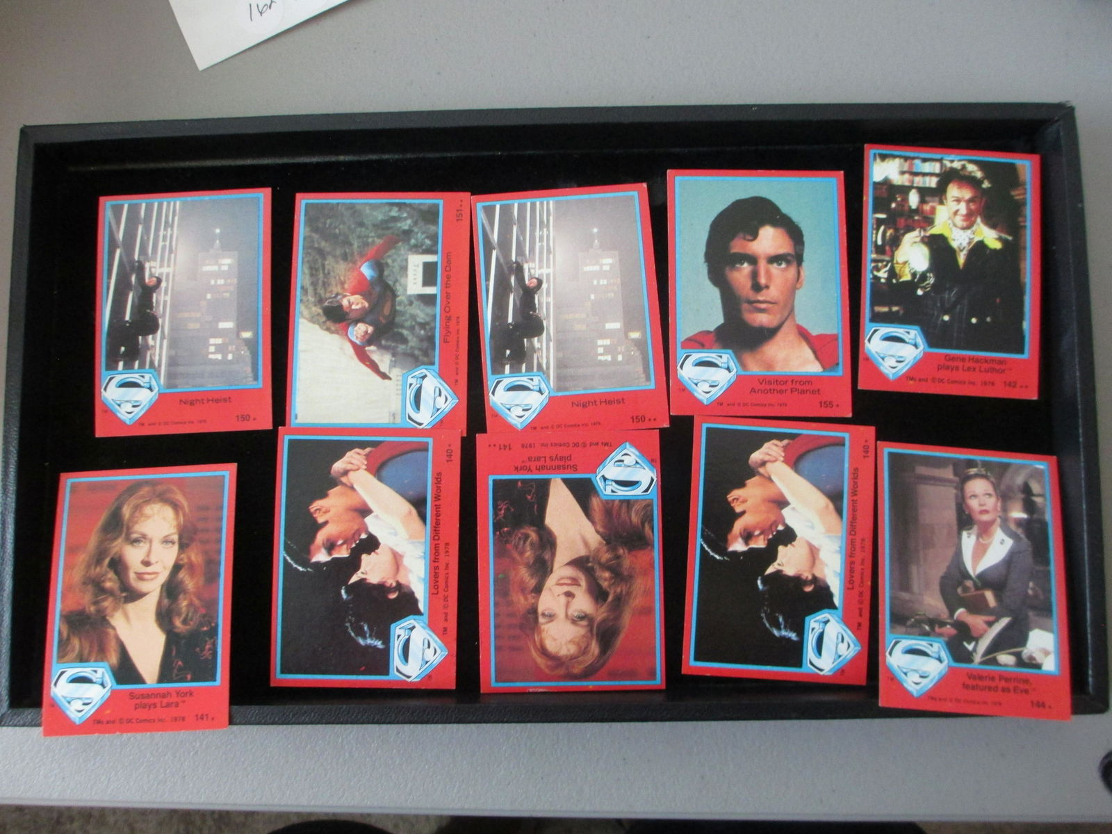 lot of 10 vintage superman cards (1 of 1)