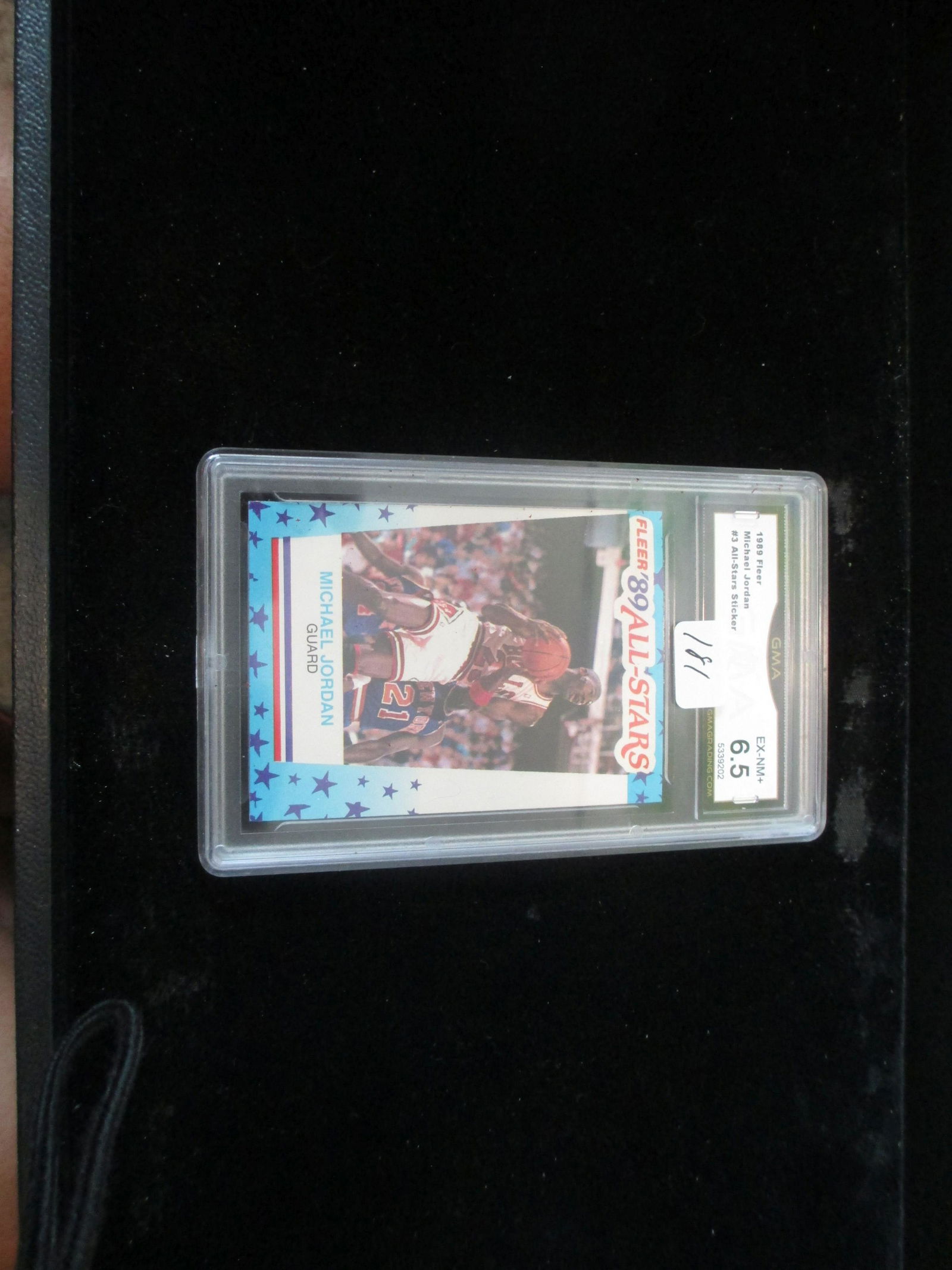gma graded michael jordan 1989 mint 6.5 (1 of 1)