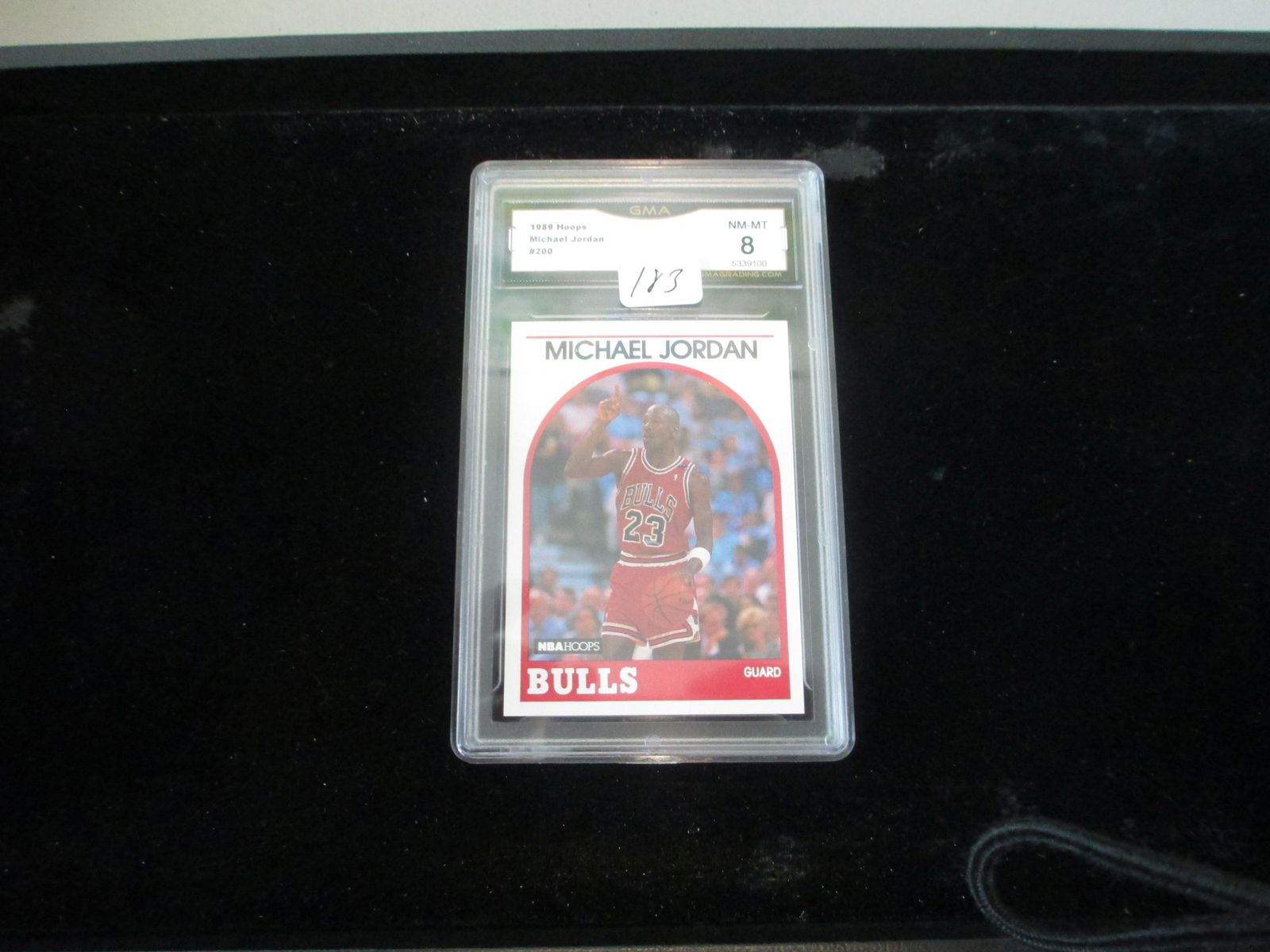 gma graded michael jordan 1989 mint 8 (1 of 1)