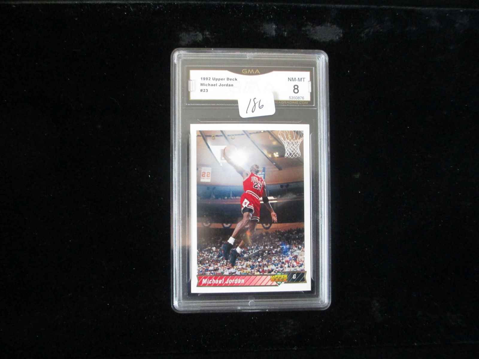 gma graded michael jordan 1992 mint 8 (1 of 1)