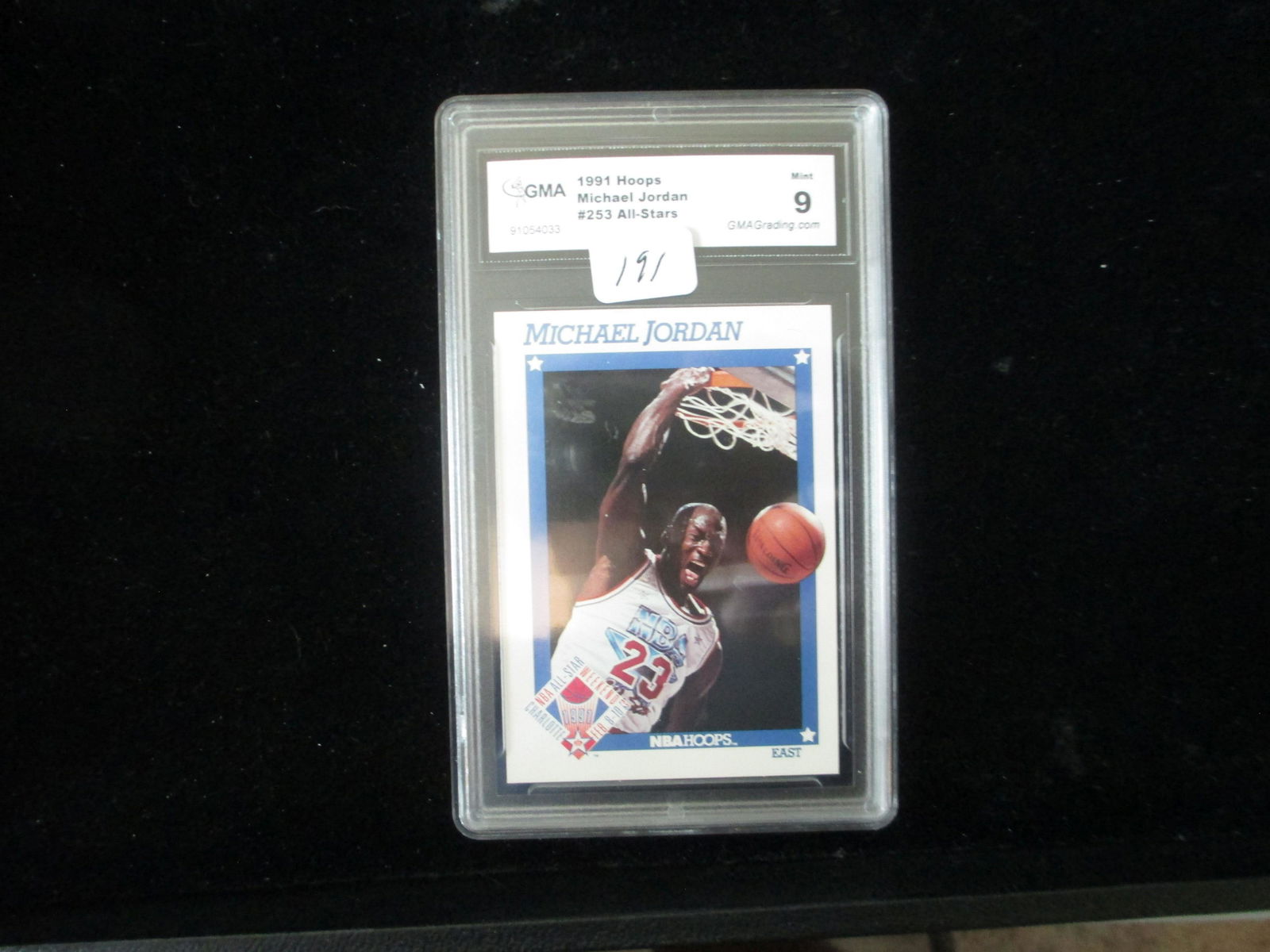 gma graded michael jordan 1991 mint 9 (1 of 1)