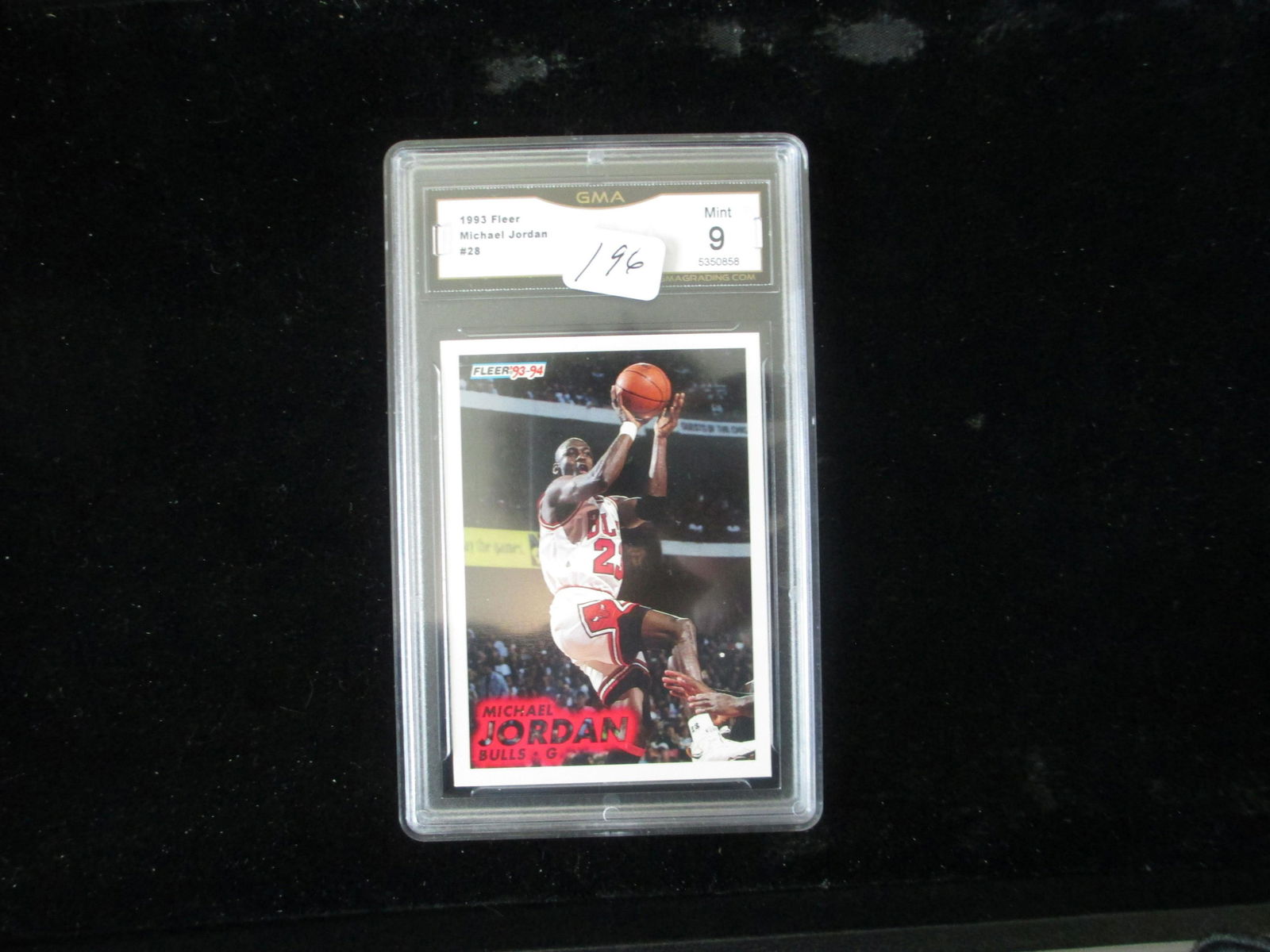 gma graded michael jordan 1993 mint 9 (1 of 1)