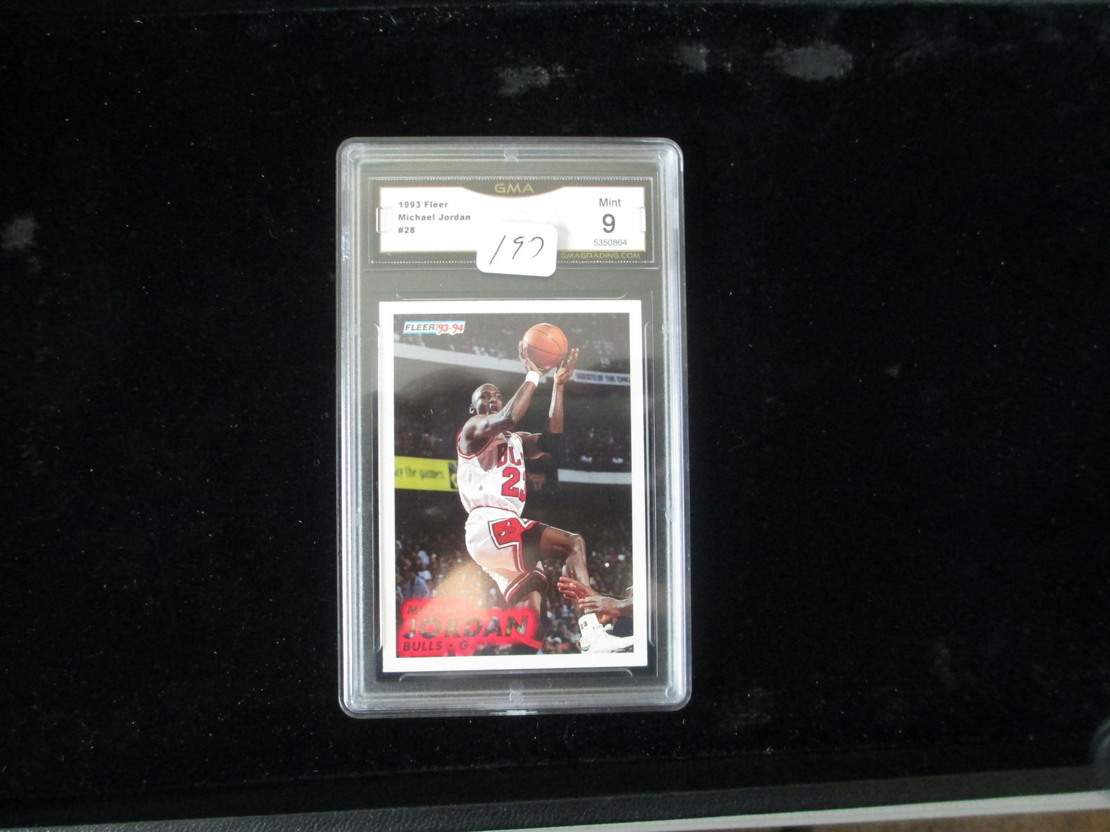 gma graded michael jordan 1993 mint 9 (1 of 1)