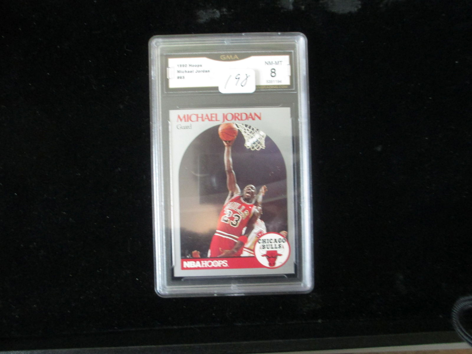 gma graded michael jordan 1990 mint 8 (1 of 1)
