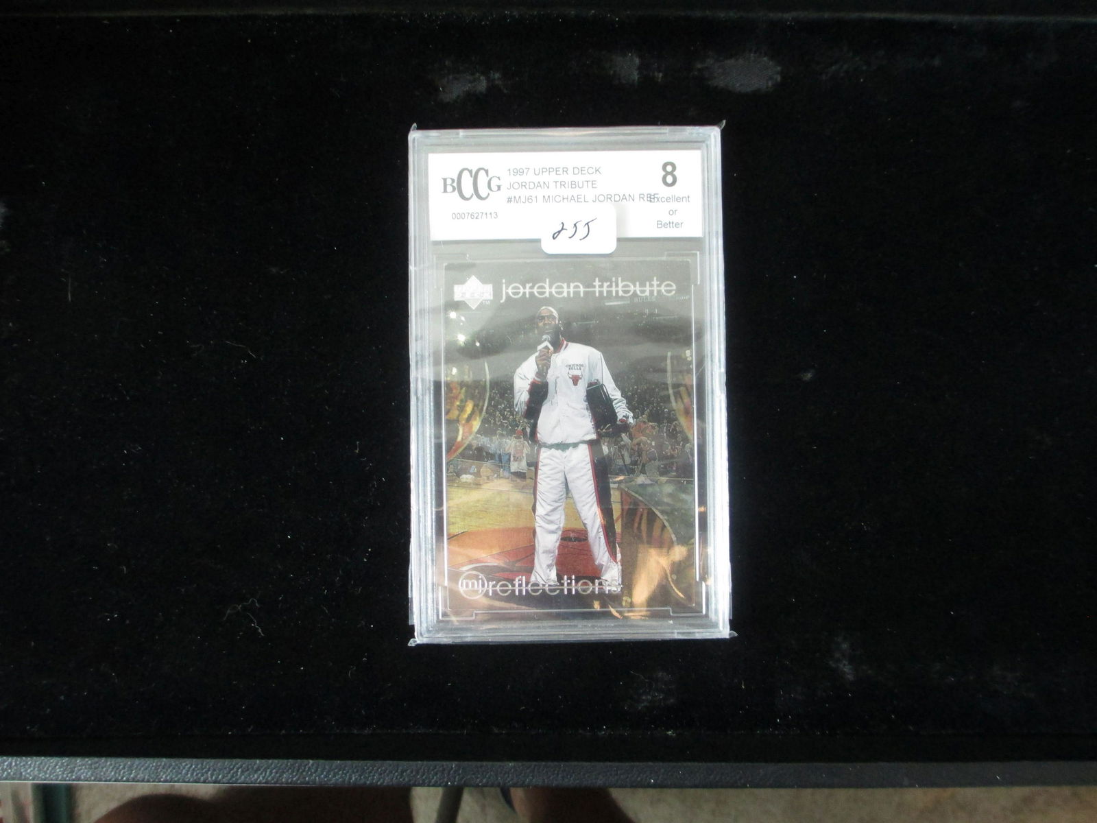 beckett graded 1997 michael jordan mint 8 (1 of 1)