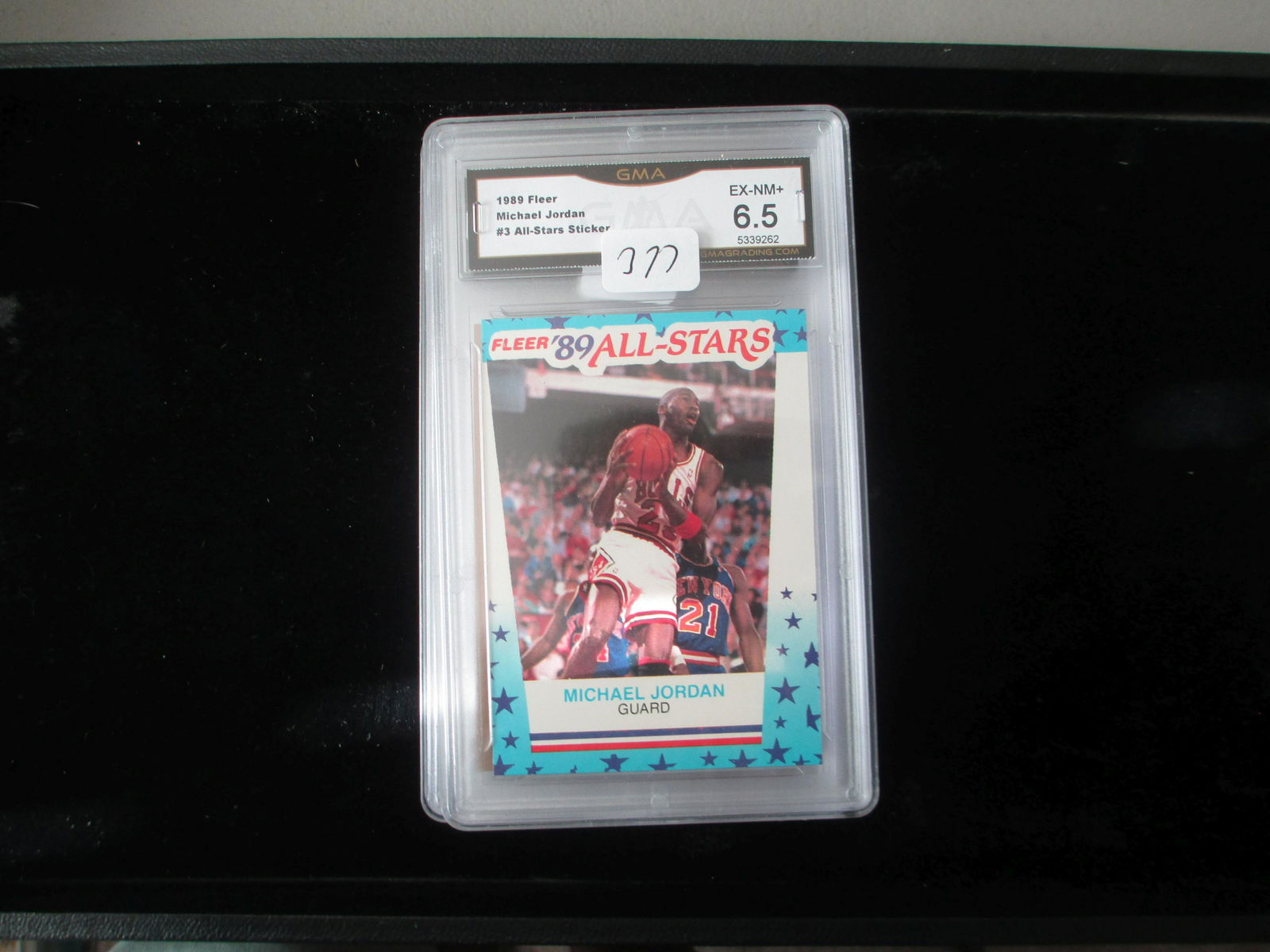 gma graded michael jordan 1989 mint 6.5 (1 of 1)