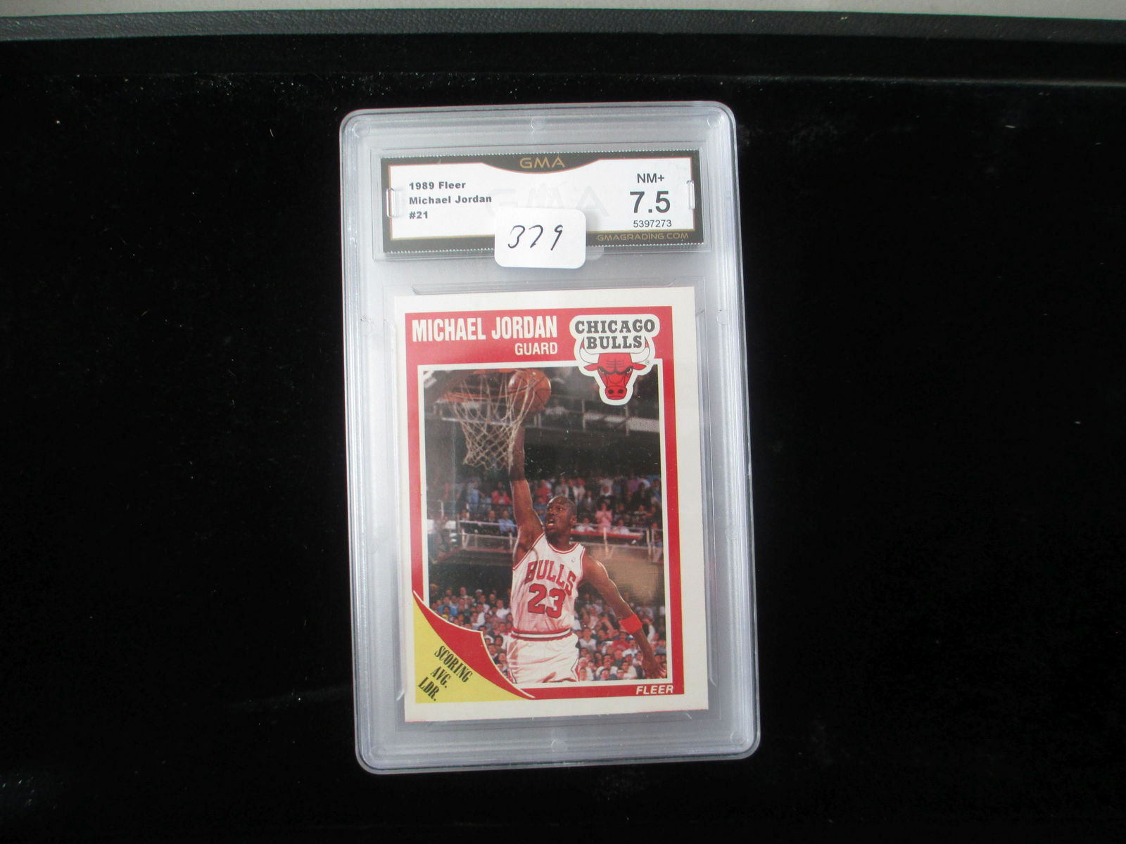 gma graded michael jordan 1989 mint 7.5 (1 of 1)
