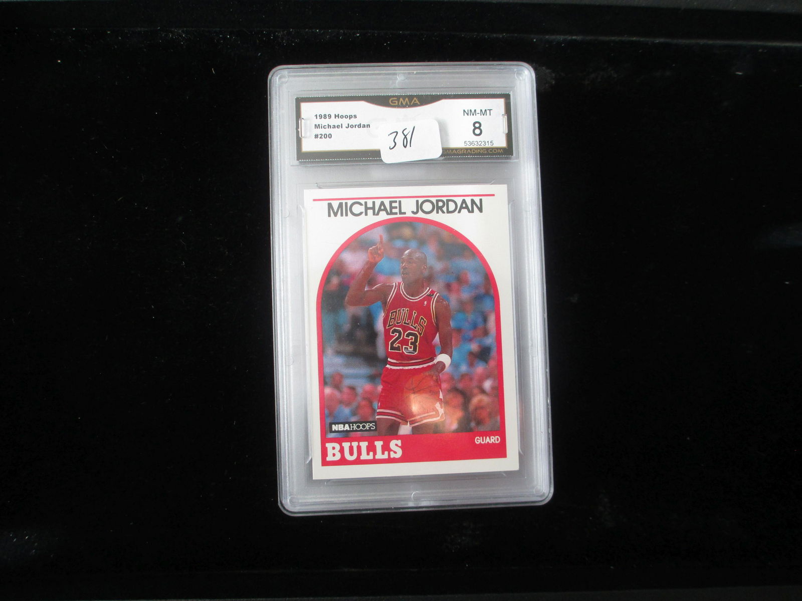 gma graded michael jordan 1989 mint 8 (1 of 1)