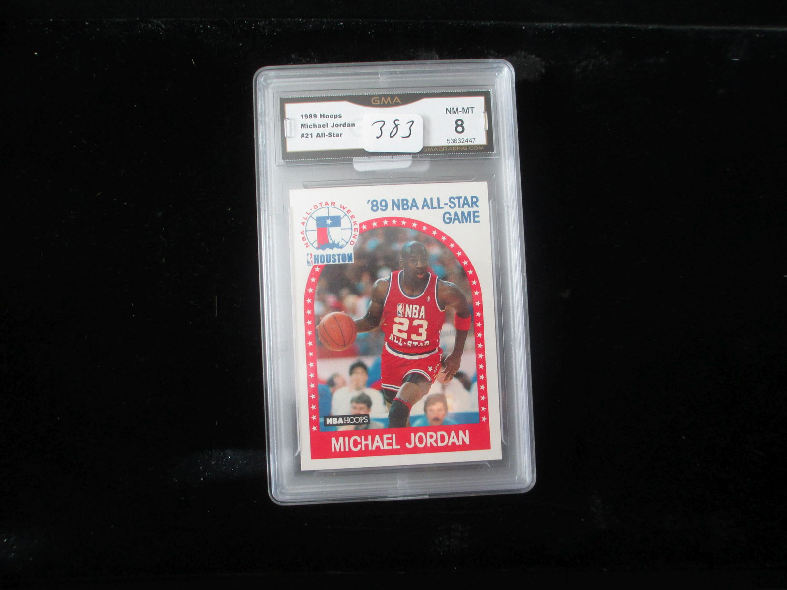 gma graded michael jordan 1989 mint 8 (1 of 1)