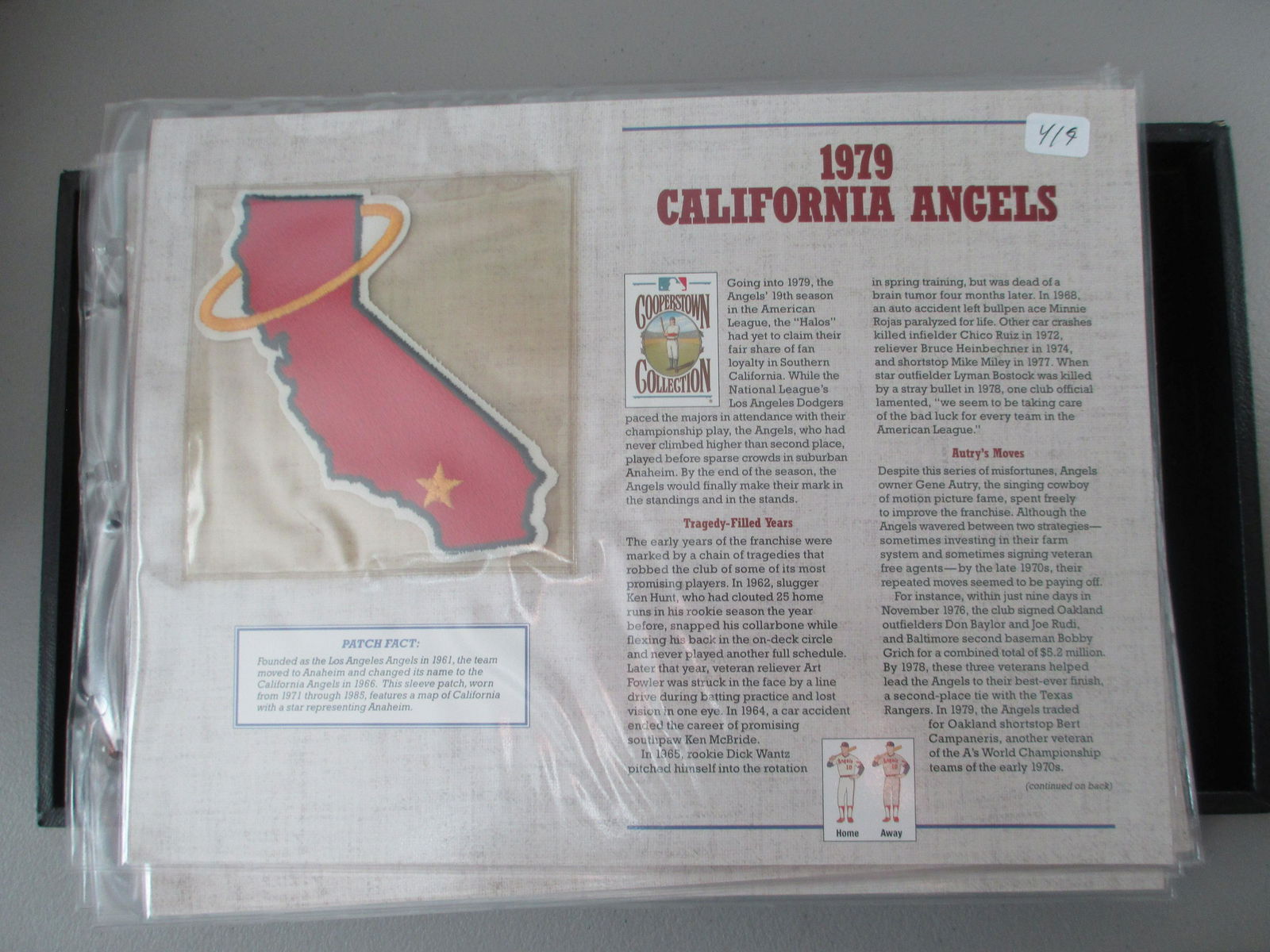 vintage large patch 1979 california angels (1 of 1)