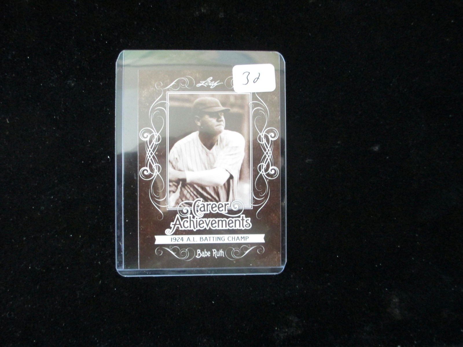babe ruth insert card (1 of 1)