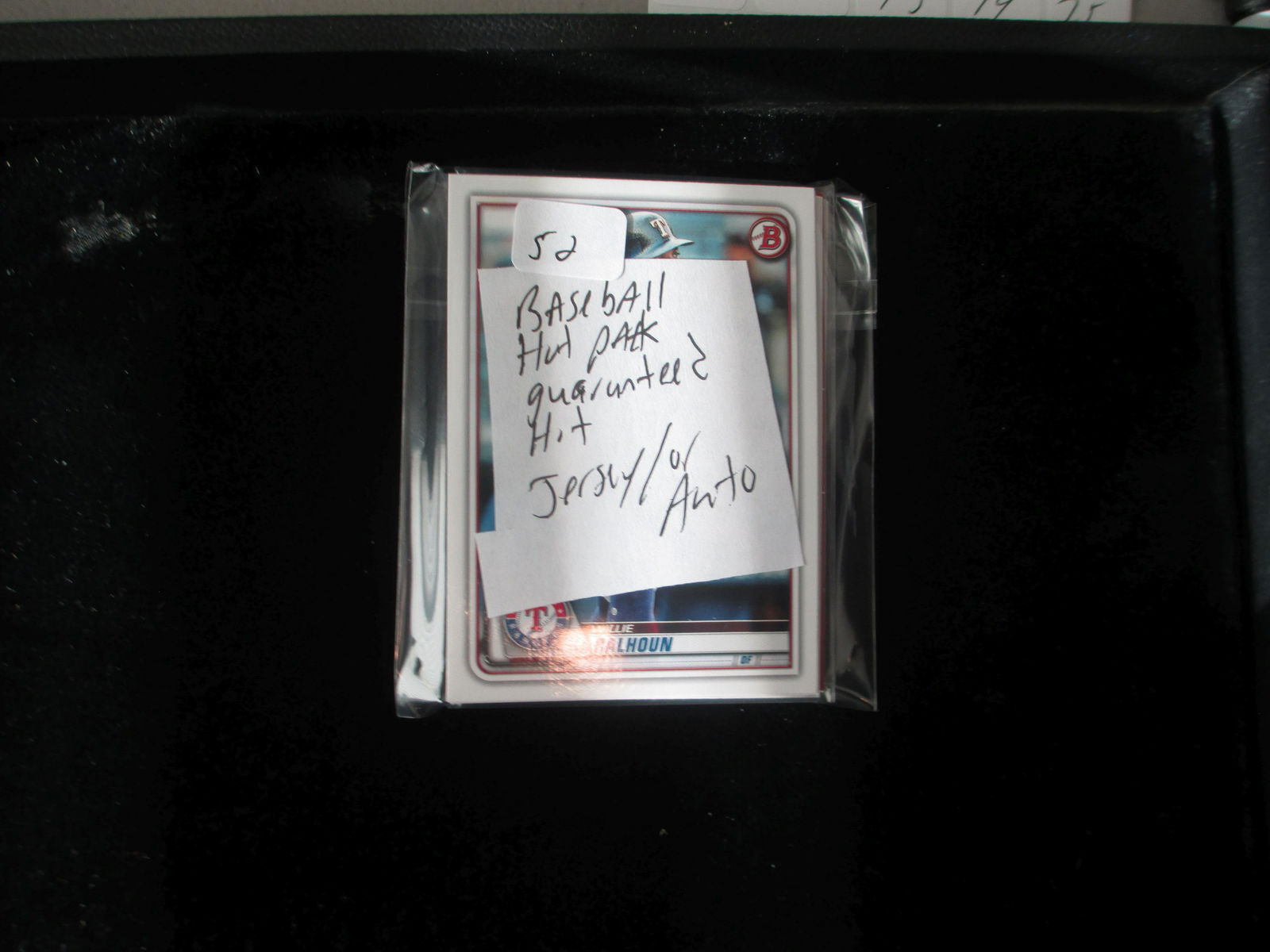 baseball hot pack guaranteed hit jersey or auto (1 of 1)