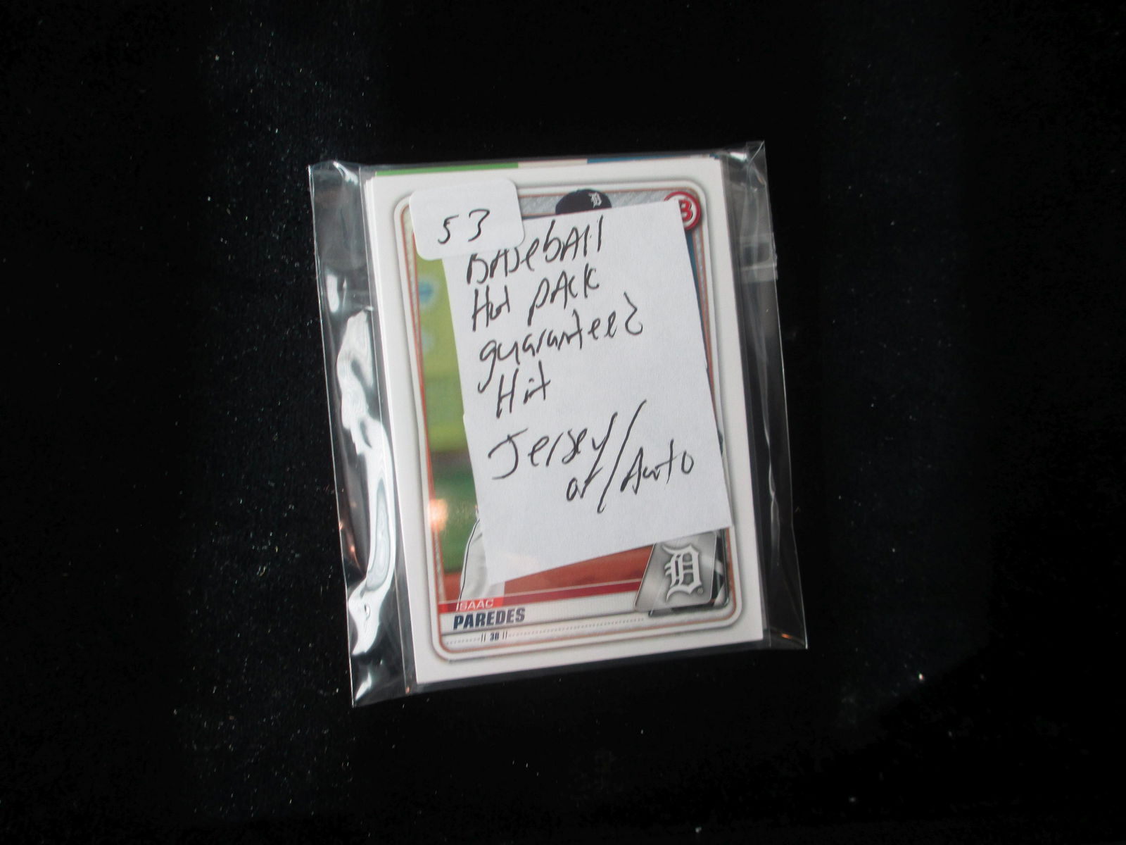 baseball hot pack guaranteed hit jersey or auto (1 of 1)
