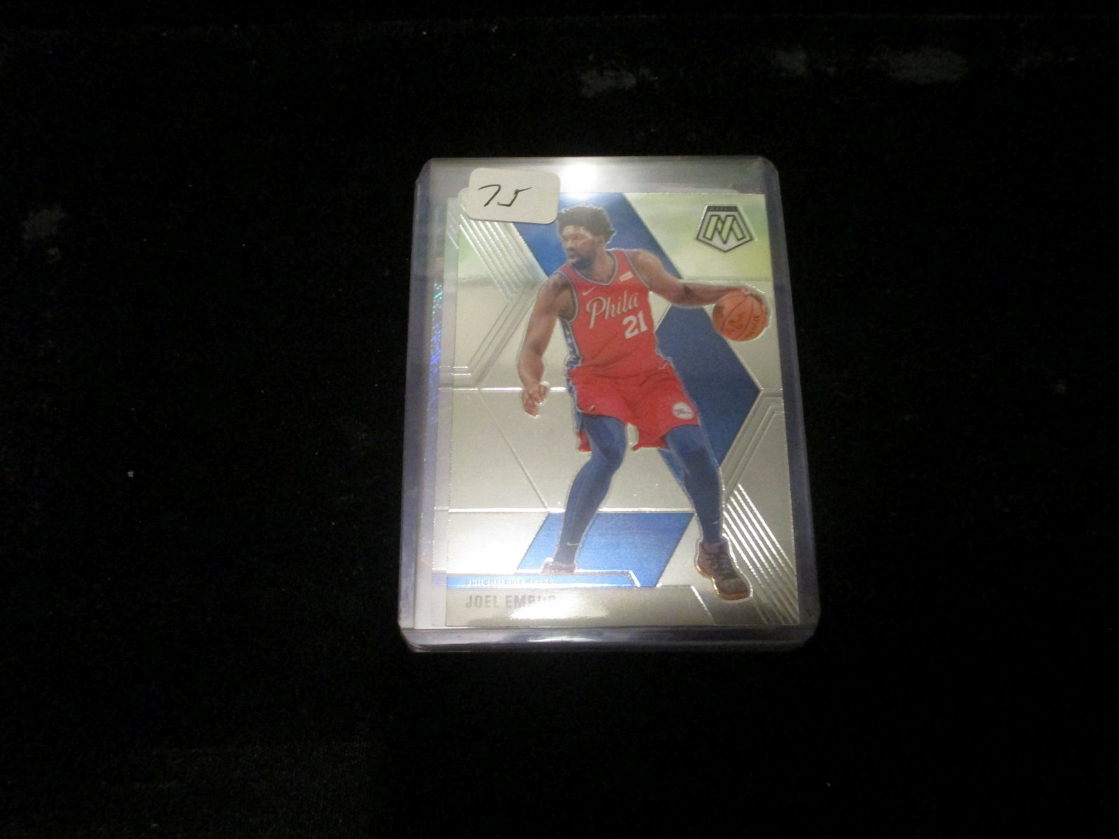 joel embid mosaic card: in top loaded sleeve
