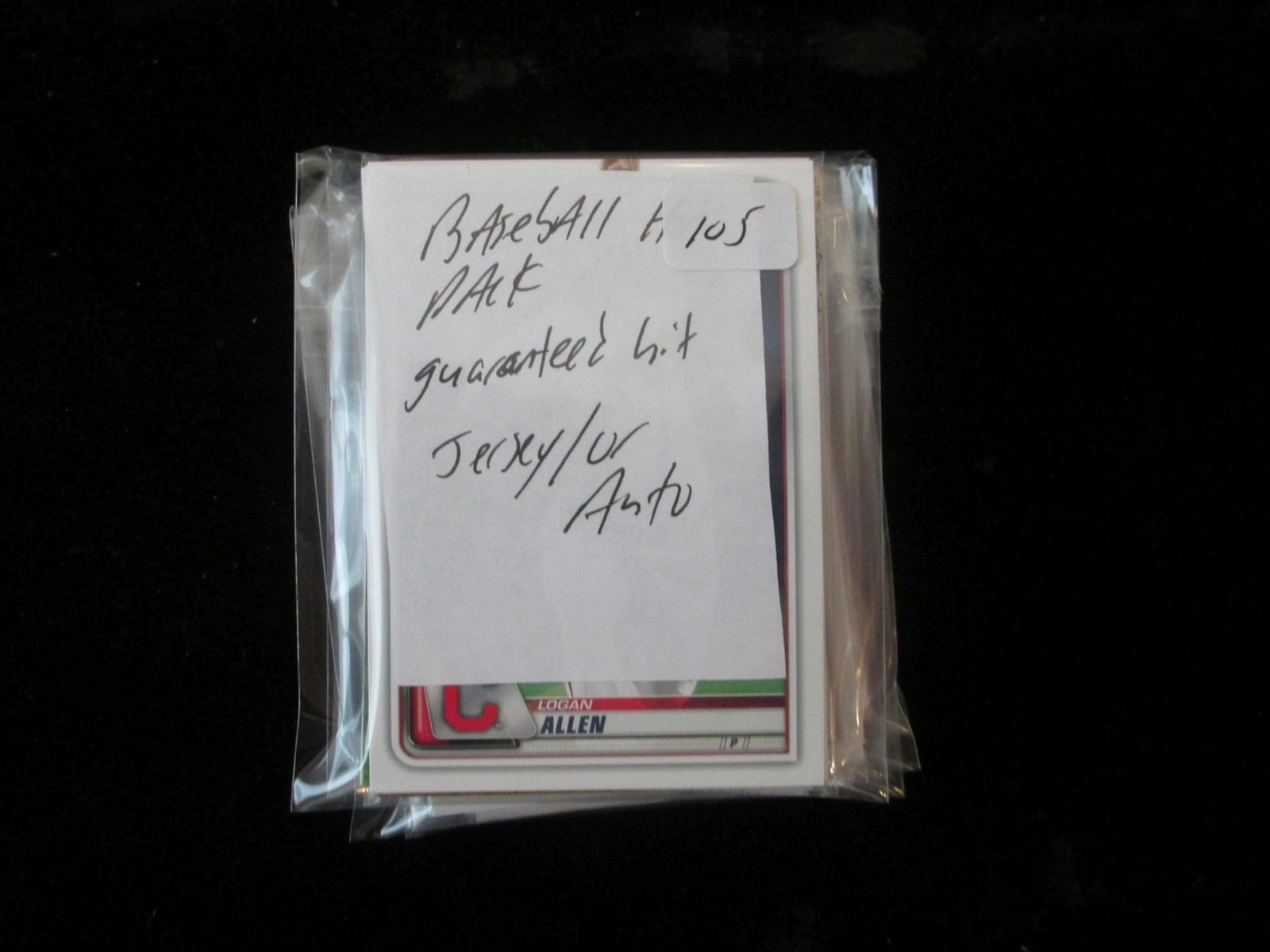 baseball hot pack guaranteed hit jersey or auto (1 of 1)