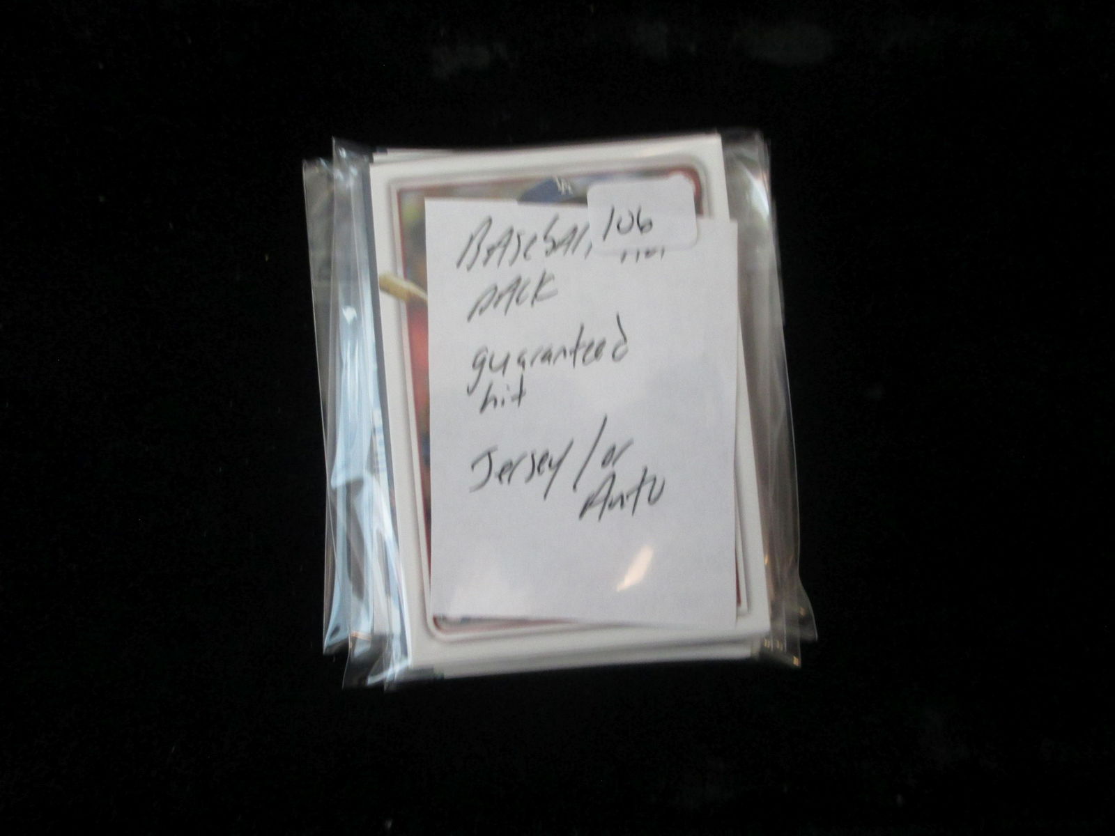 baseball hot pack guaranteed hit jersey or auto (1 of 1)