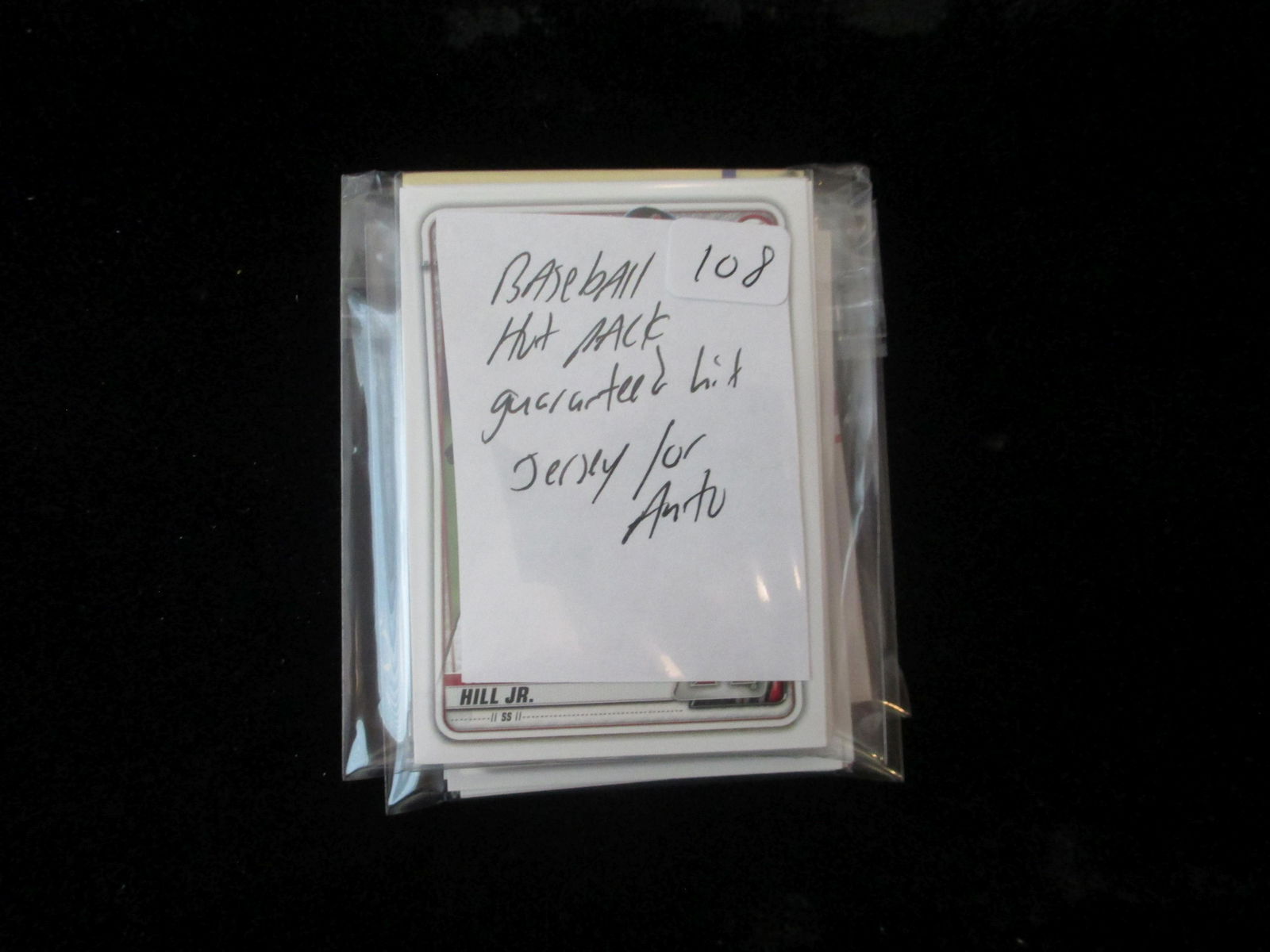 baseball hot pack guaranteed hit jersey or auto (1 of 1)