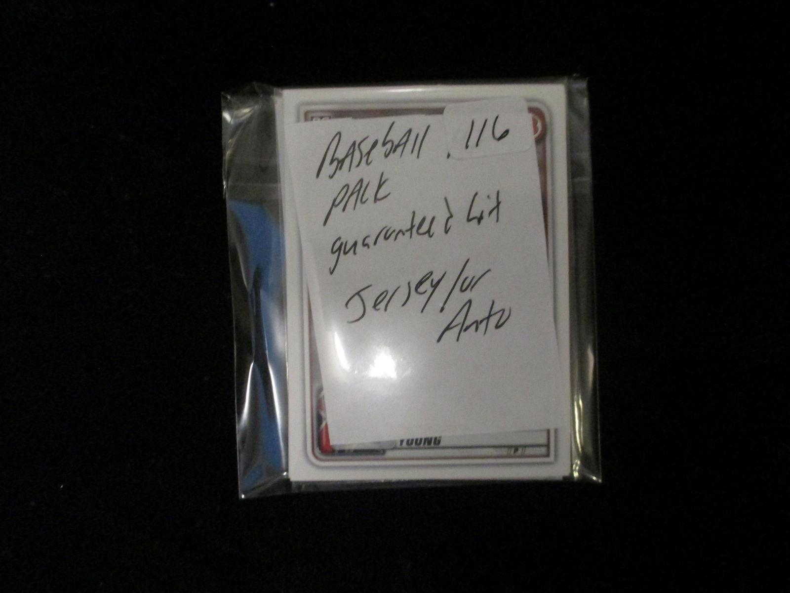 baseball hot pack guaranteed hit jersey or auto (1 of 1)