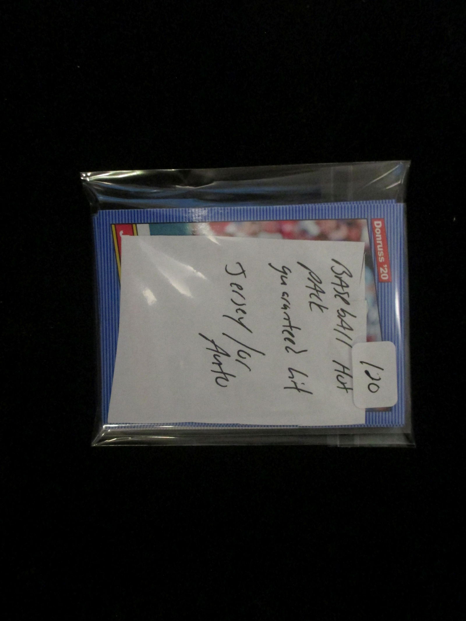 baseball hot pack guaranteed hit jersey or auto (1 of 1)