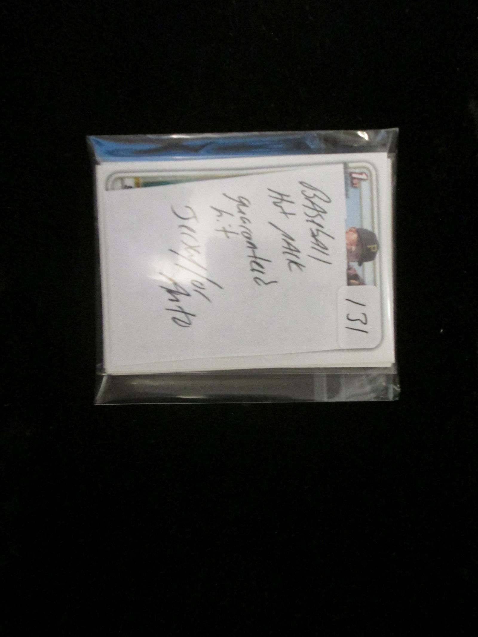 baseball hot pack guaranteed hit jersey or auto (1 of 1)