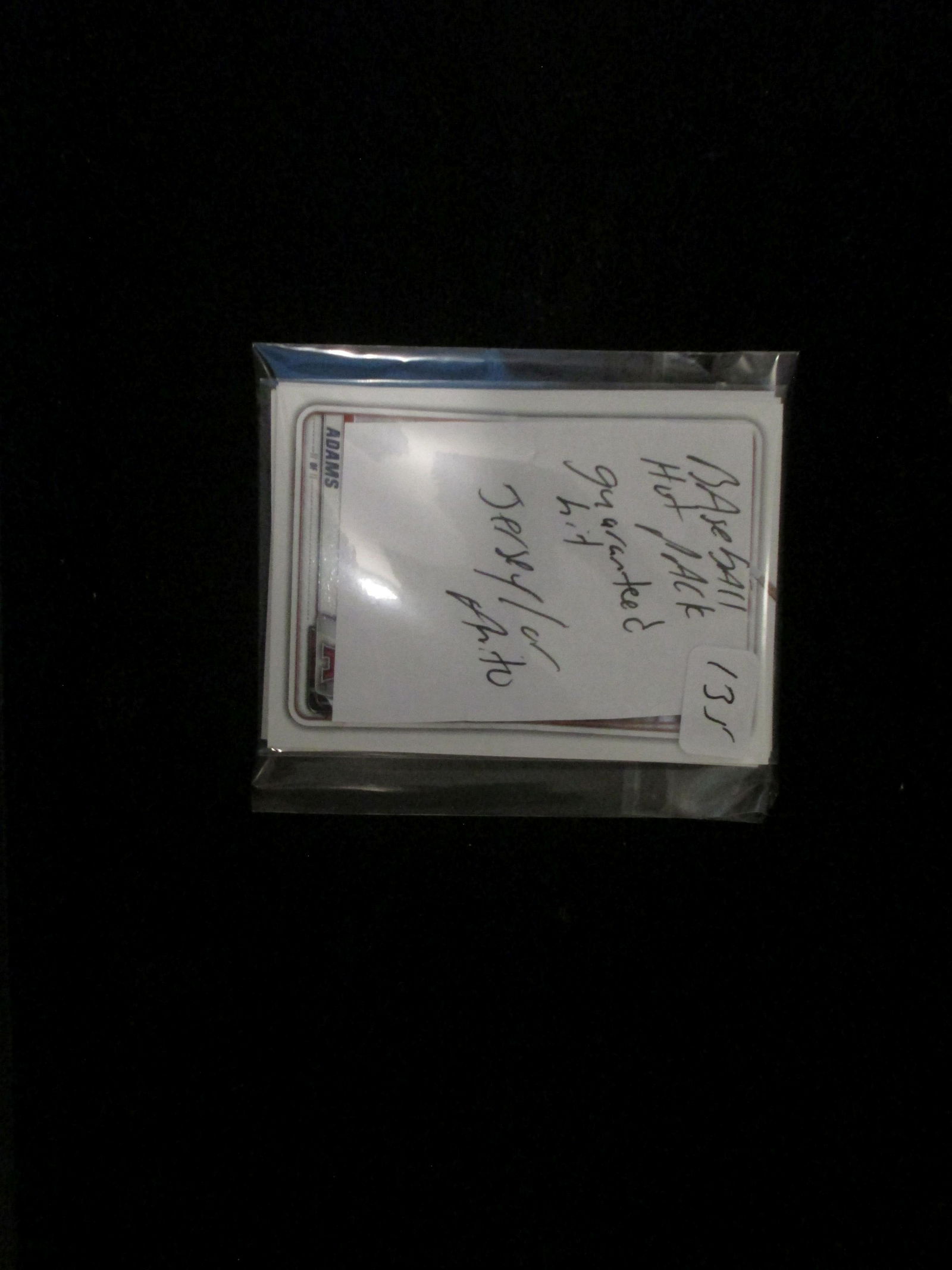 baseball hot pack guaranteed hit jersey or auto (1 of 1)