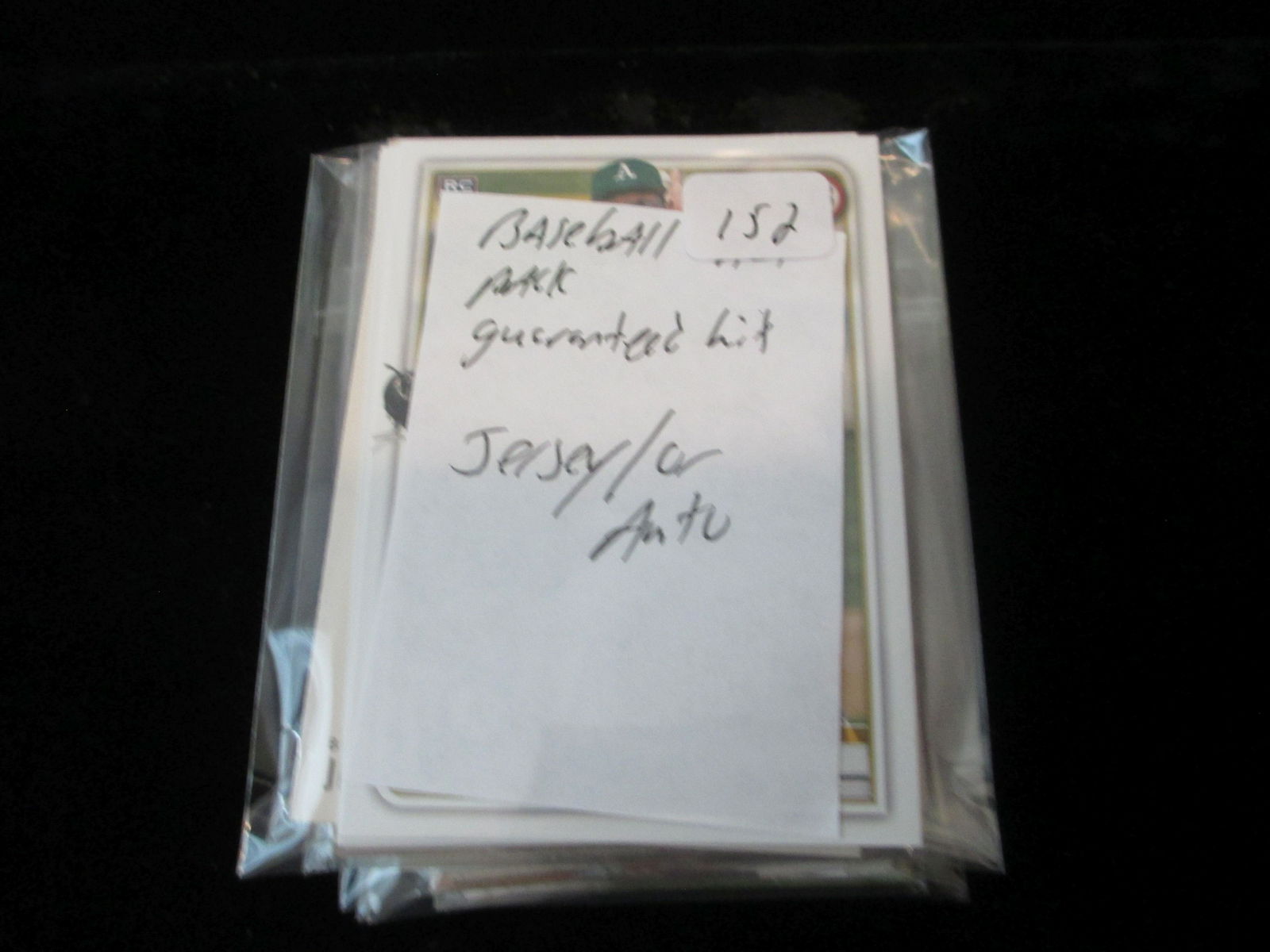 baseball hot pack guaranteed hit jersey or auto (1 of 1)