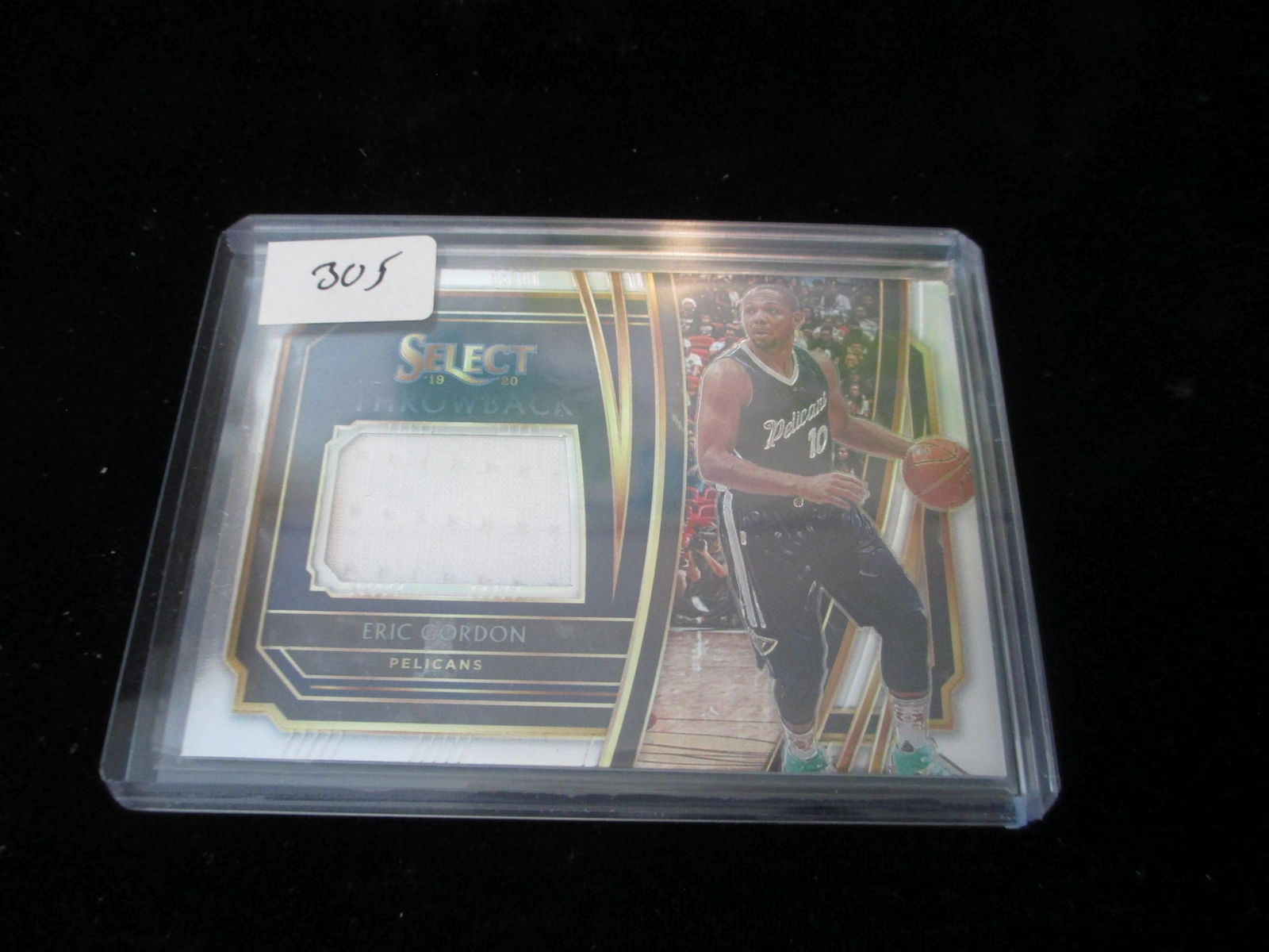 select eric gordon jersey card (1 of 1)