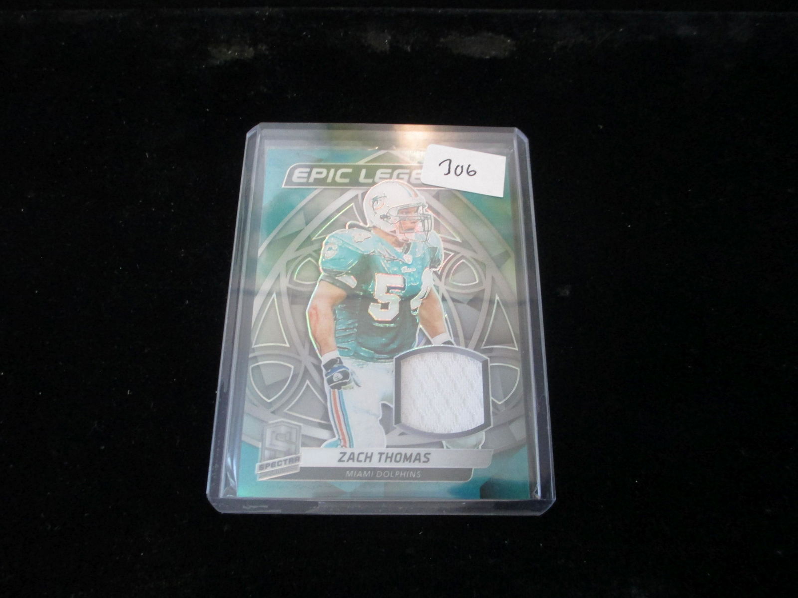 zach thomas jersey card #36/99 (1 of 1)