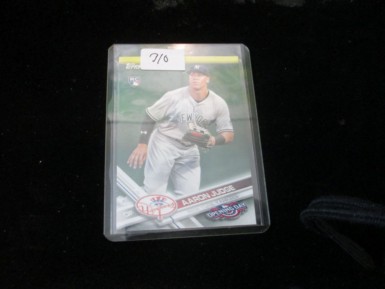 aaron judge topps rookie card #147: yankees