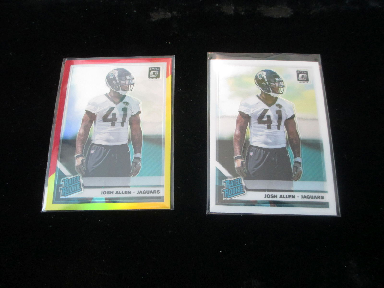 lot of 2 josh allen optic cards (1 of 1)