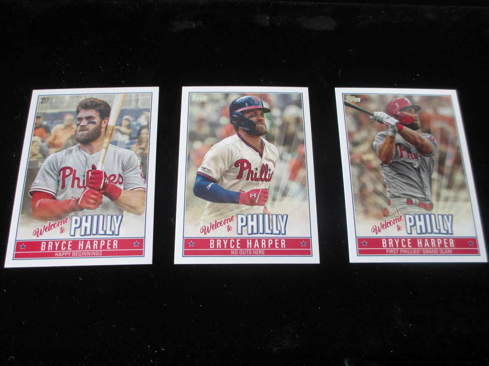 lot of 3 bryce harper cards (1 of 1)