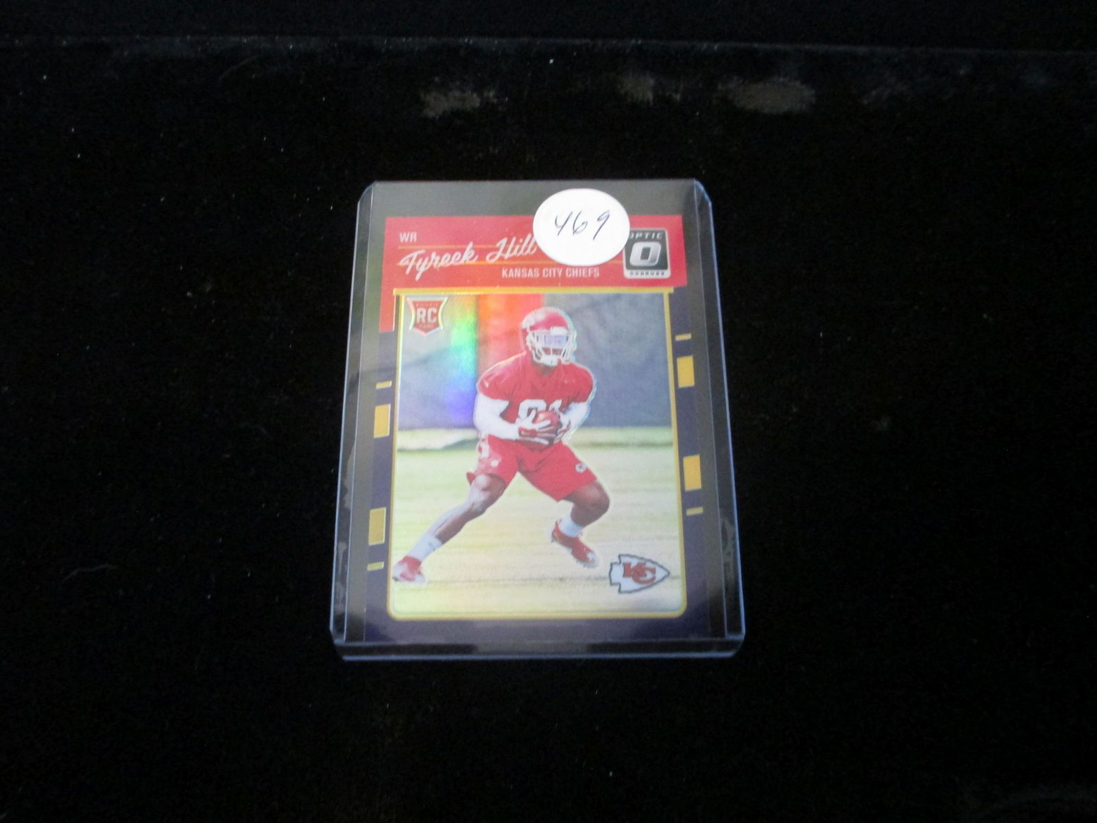 optic tyreek hill rookie card (1 of 1)