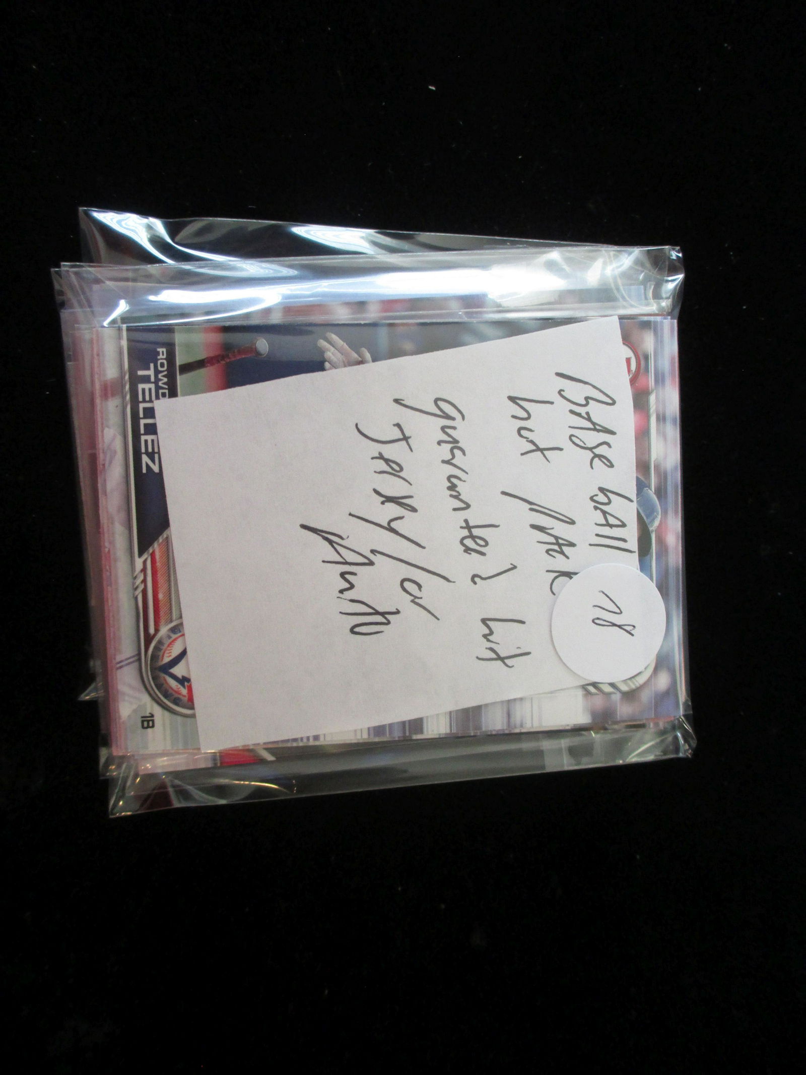 baseball hot pack guaranteed hit auto or jersey (1 of 1)