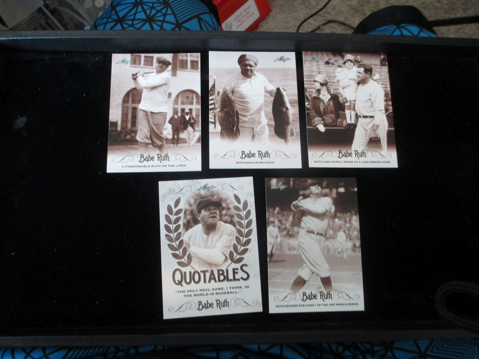 lot of 5 babe ruth insert cards (1 of 1)