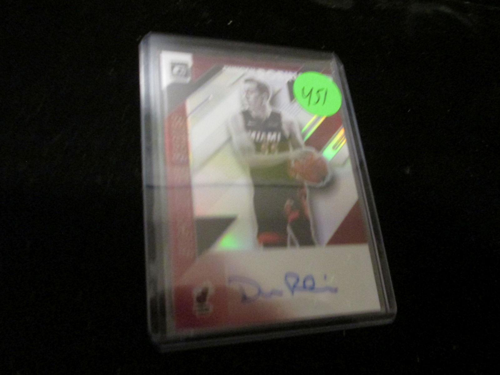 duncan robinson signature optic card no.ss-drb (1 of 1)