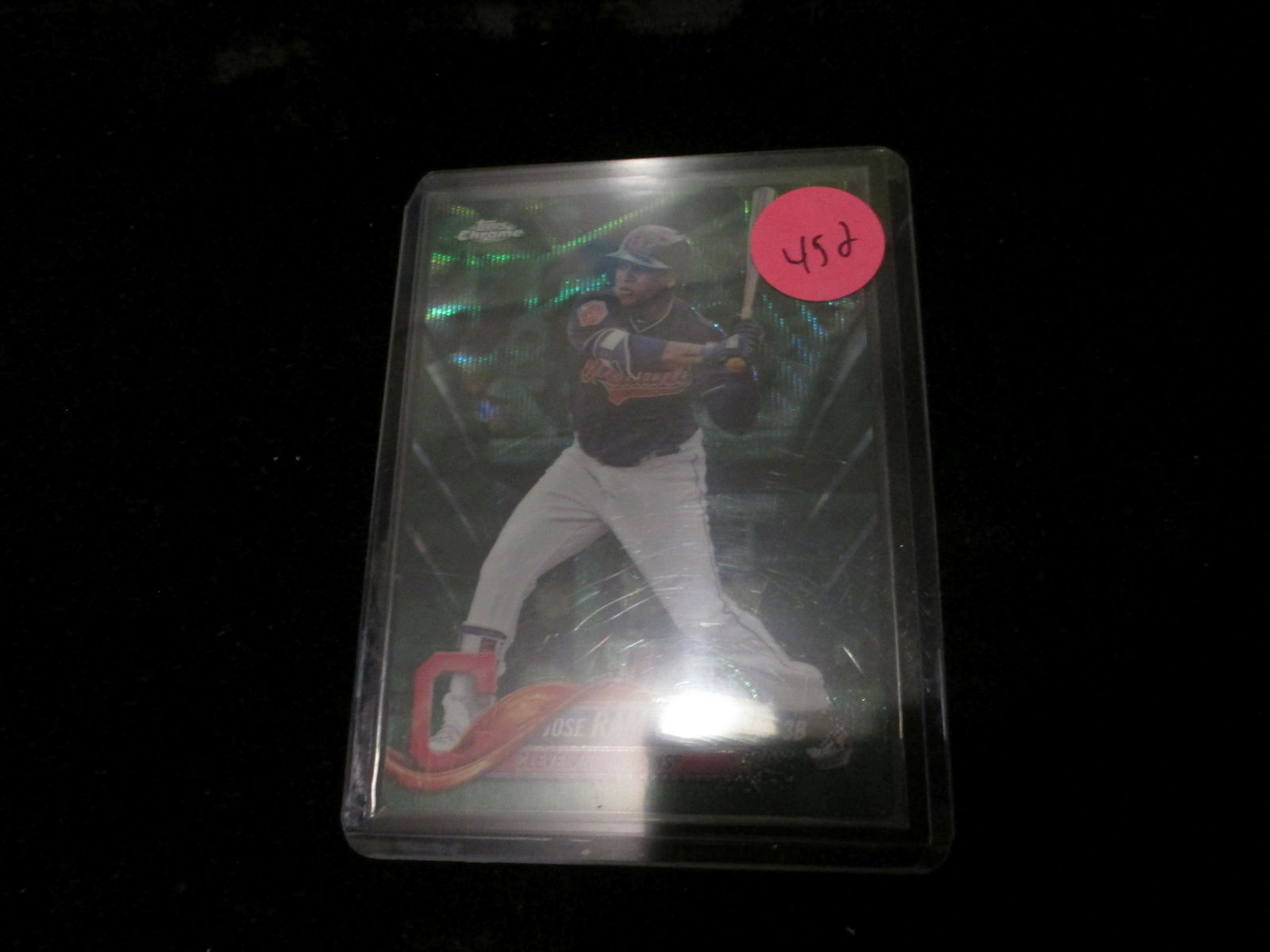 jose ramirez topps chrome no189 #99/99 (1 of 1)