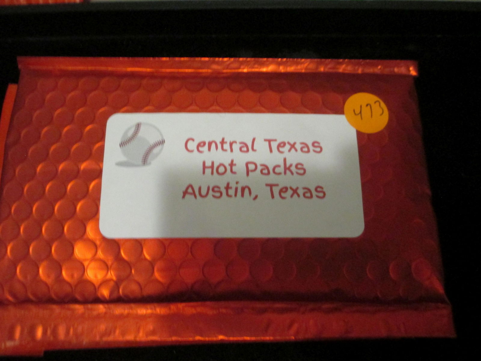 baseball hot pack guaranteed jersey or auto (1 of 1)